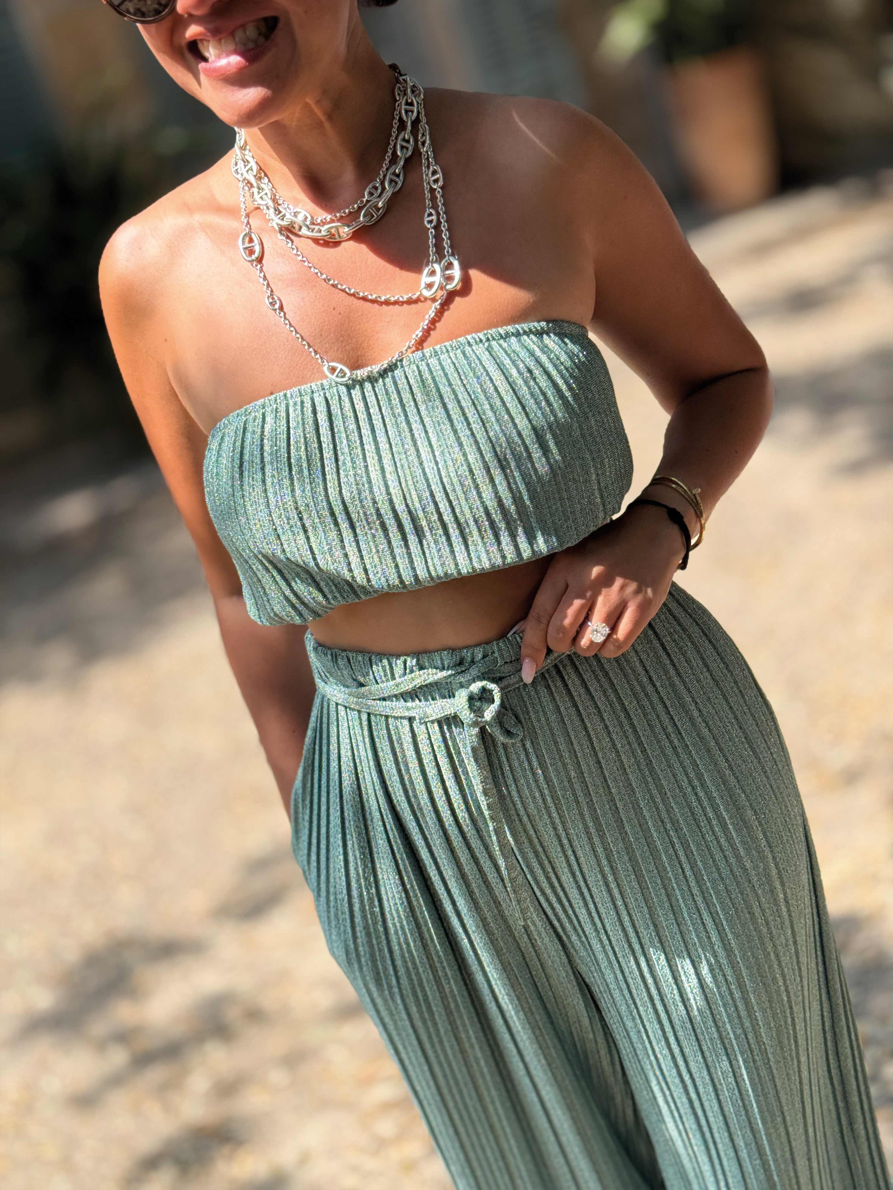 Bandeau Top - GLAMOURÉ - Jade Bandeau Top - GLAMOURÉ - Jade