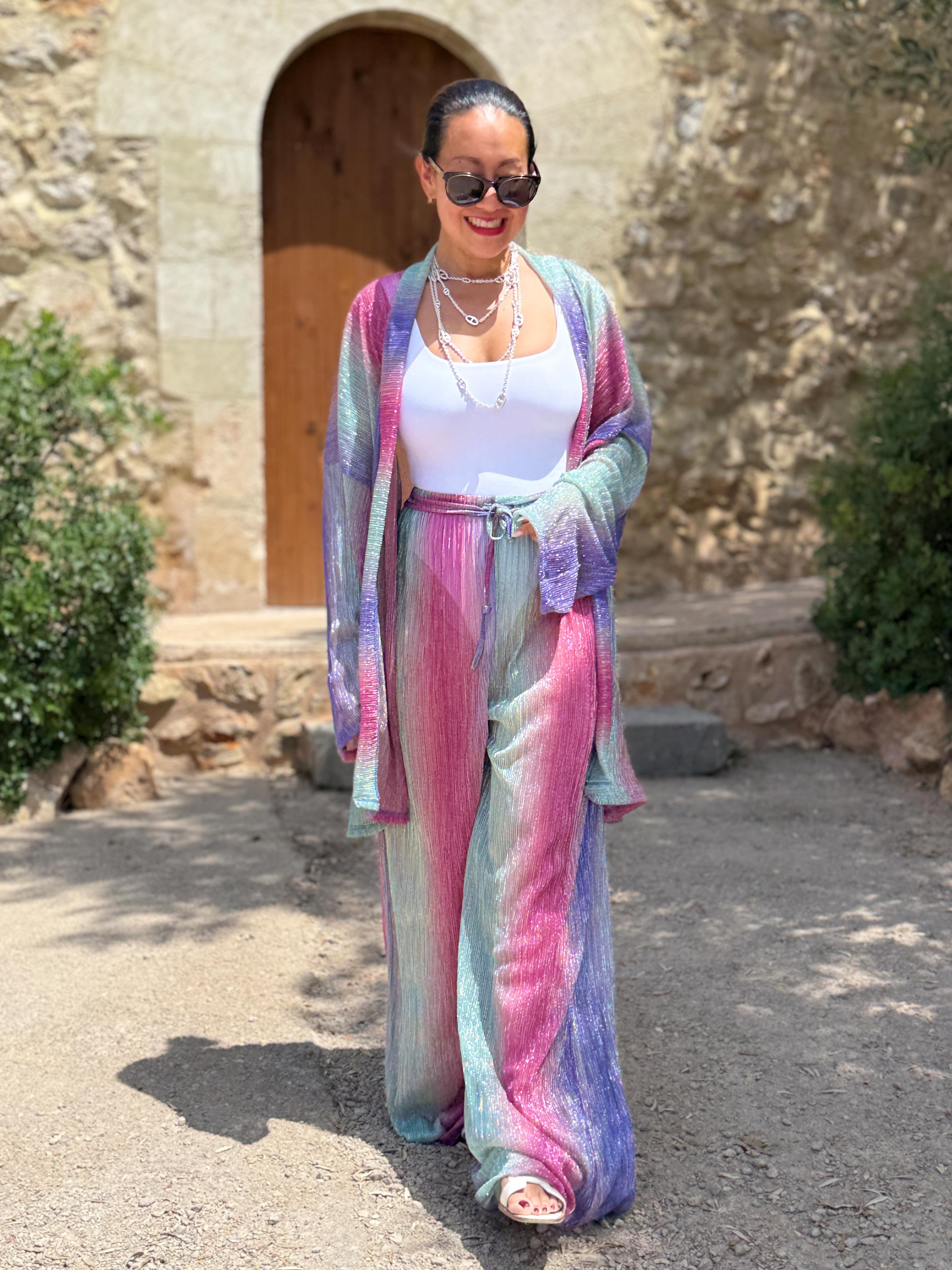 Palazzo Oversize Hose - LOTUS - Pink Moon