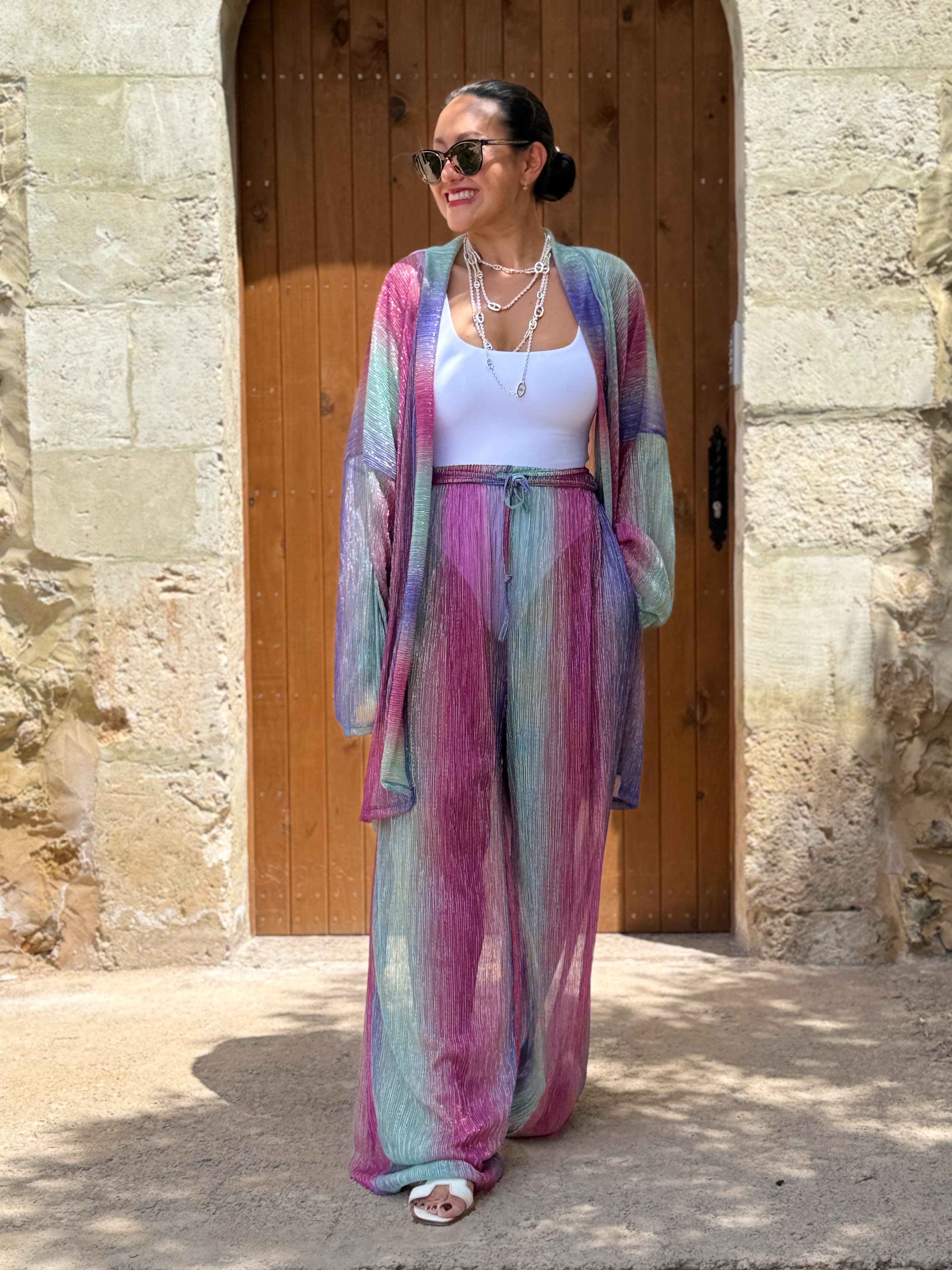 Palazzo Oversize Hose - LOTUS - Pink Moon