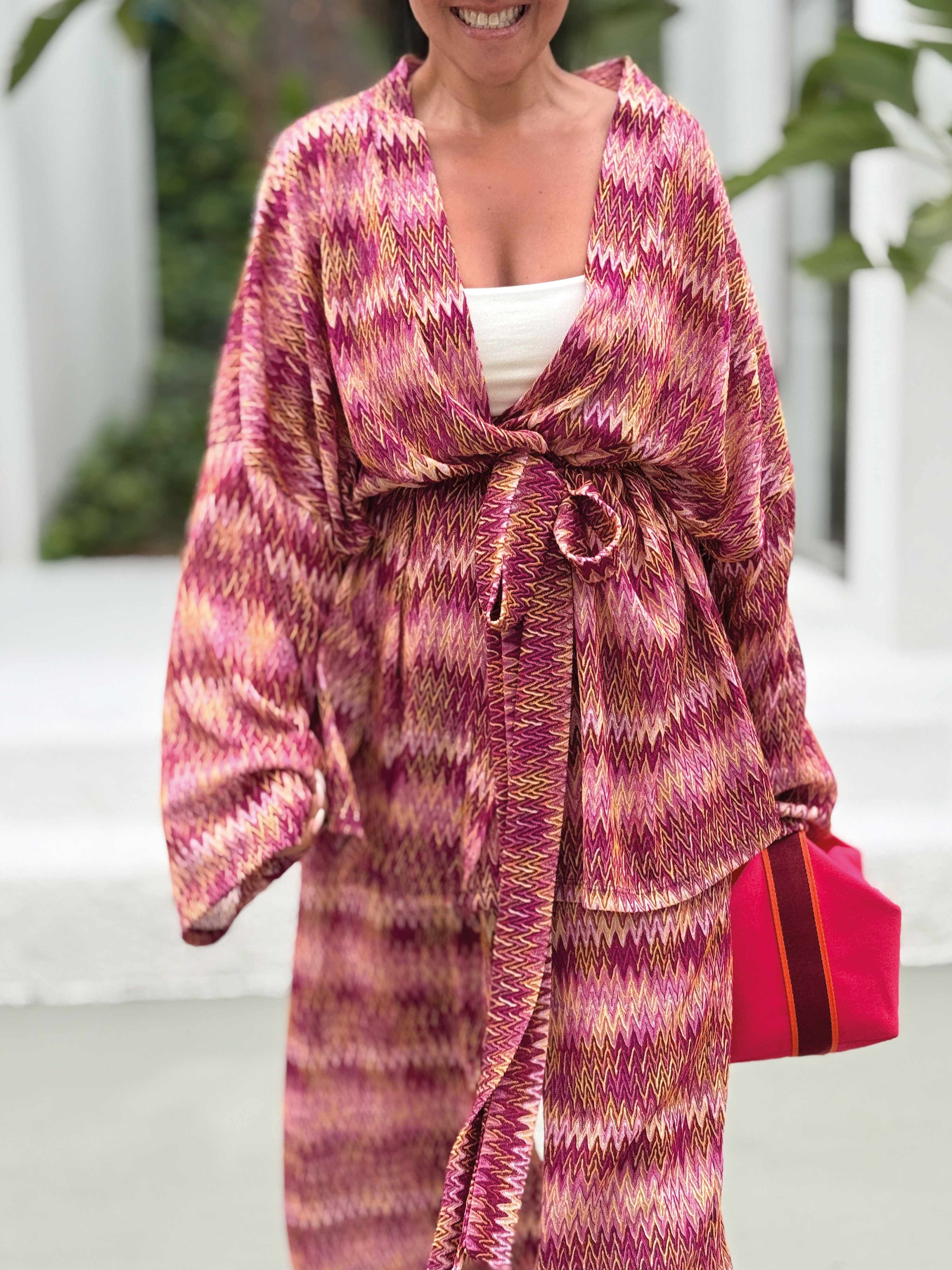 PRE ORDER: Wickel Kimono Jacke - IBIZA BREEZE - Velvet Sunset PRE ORDER: Wickel Kimono Jacke - IBIZA BREEZE - Velvet Sunset