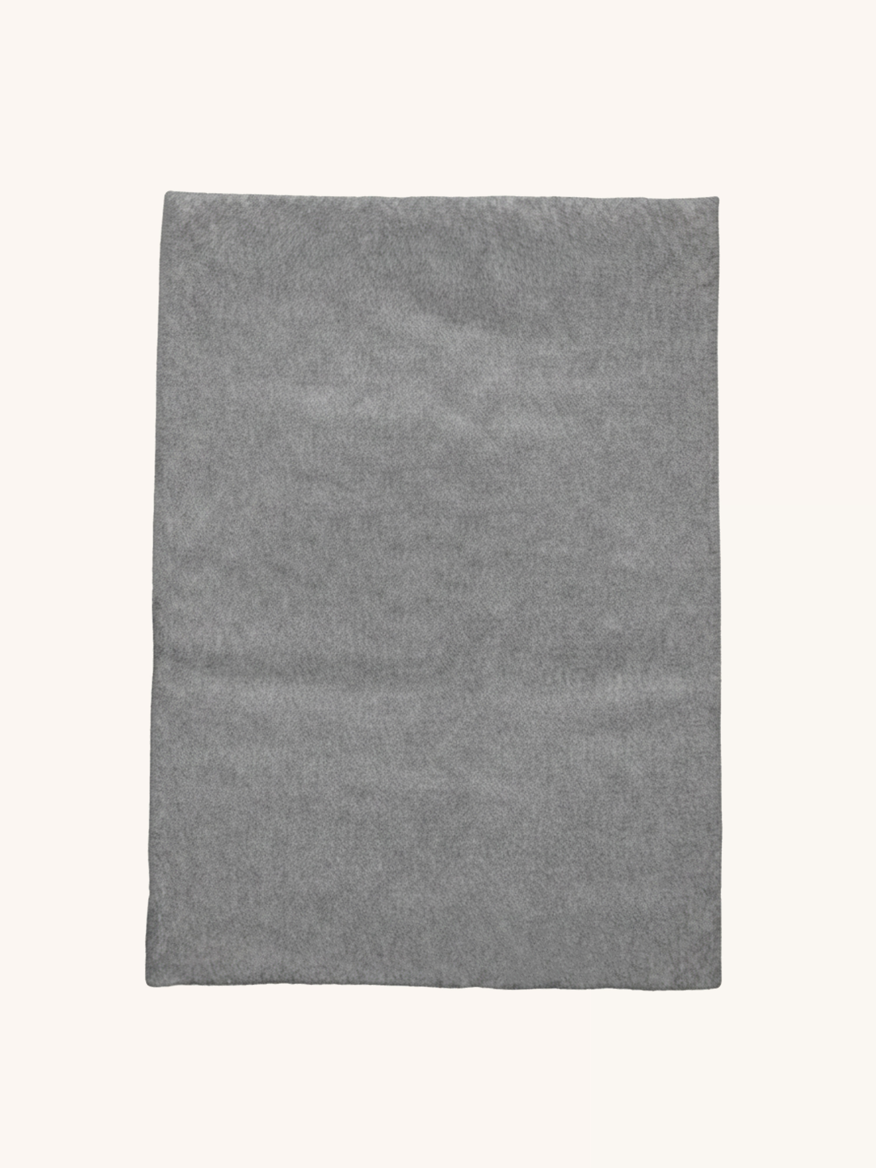 Viskose Schlauch Schal | Bandeau Top - Grau