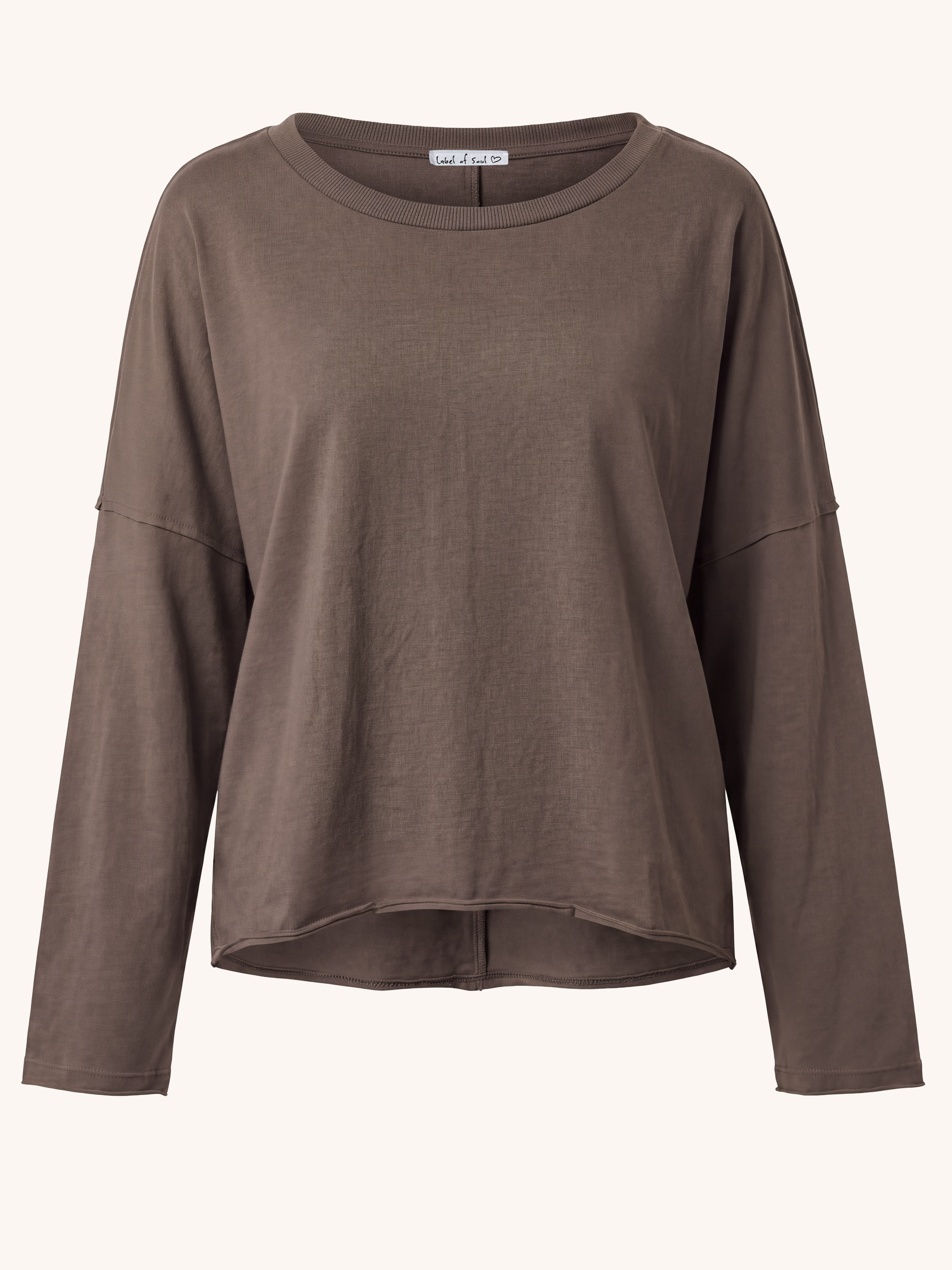 Basic Oversize Loungewear Shirt - Fango