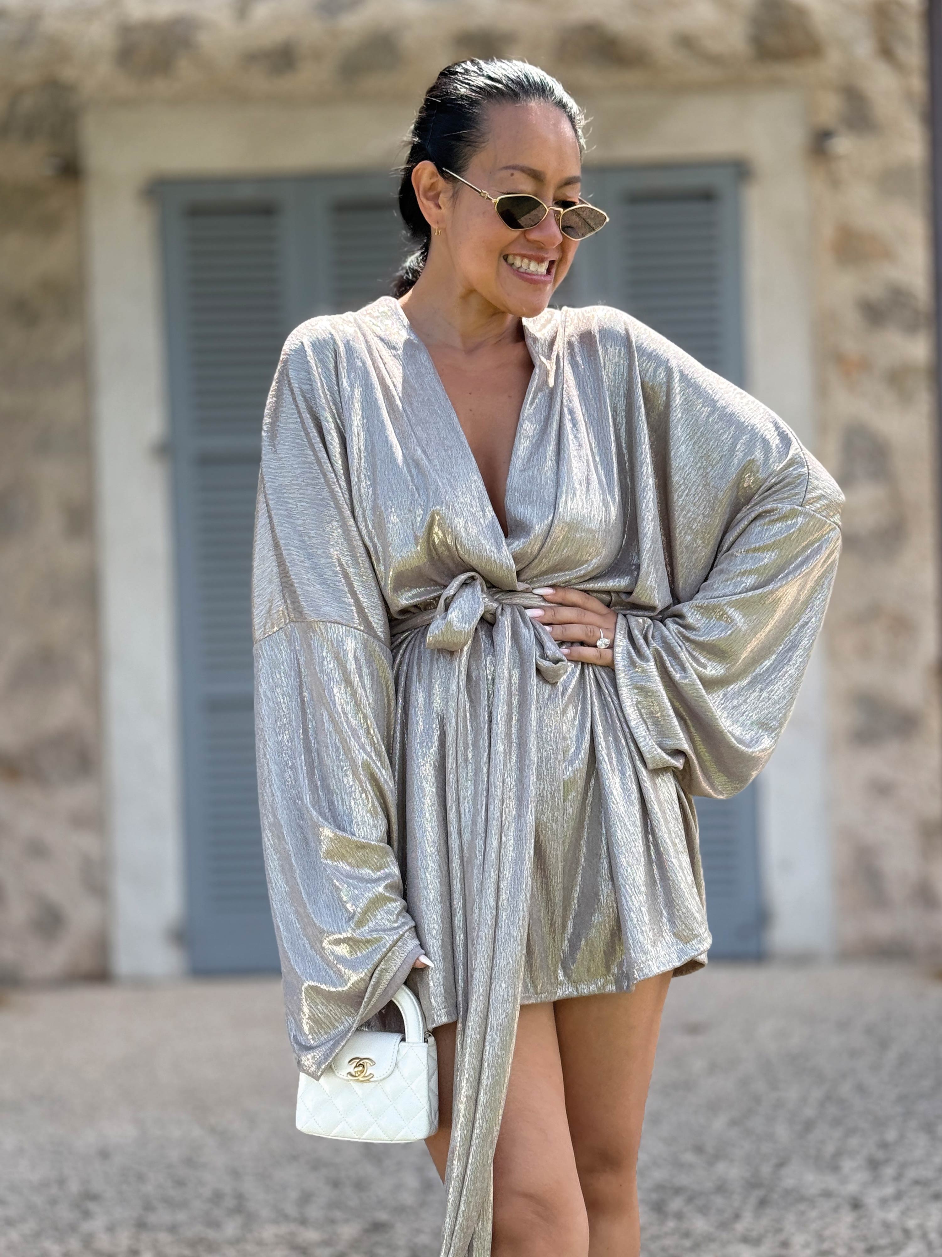 Wickel Kimono Jacke - LOTUS - Fango Wickel Kimono Jacke - LOTUS - Fango