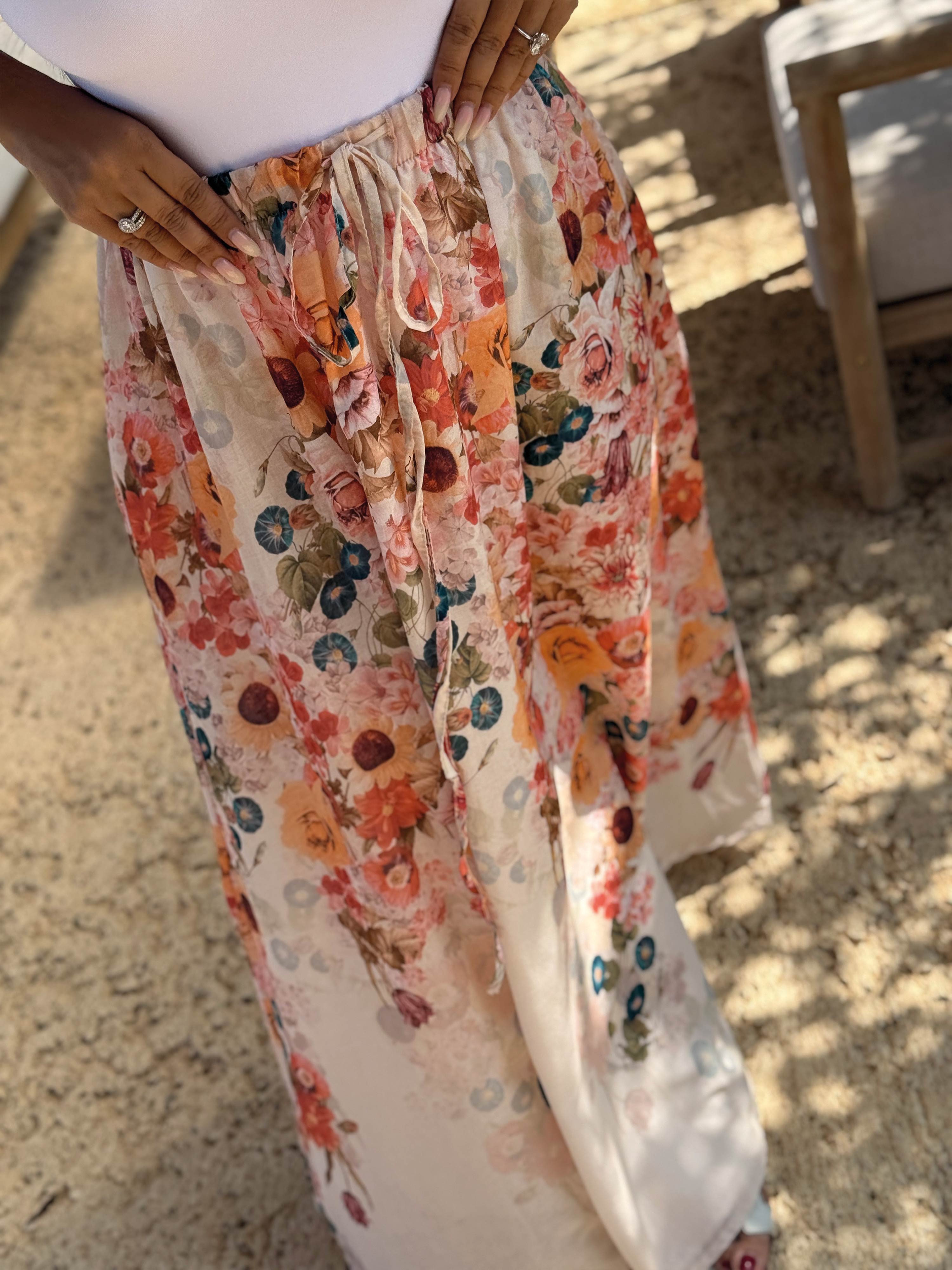 Oversize Cotton Rock - MILLE FLEURS - Creme Oversize Cotton Rock - MILLE FLEURS - Creme