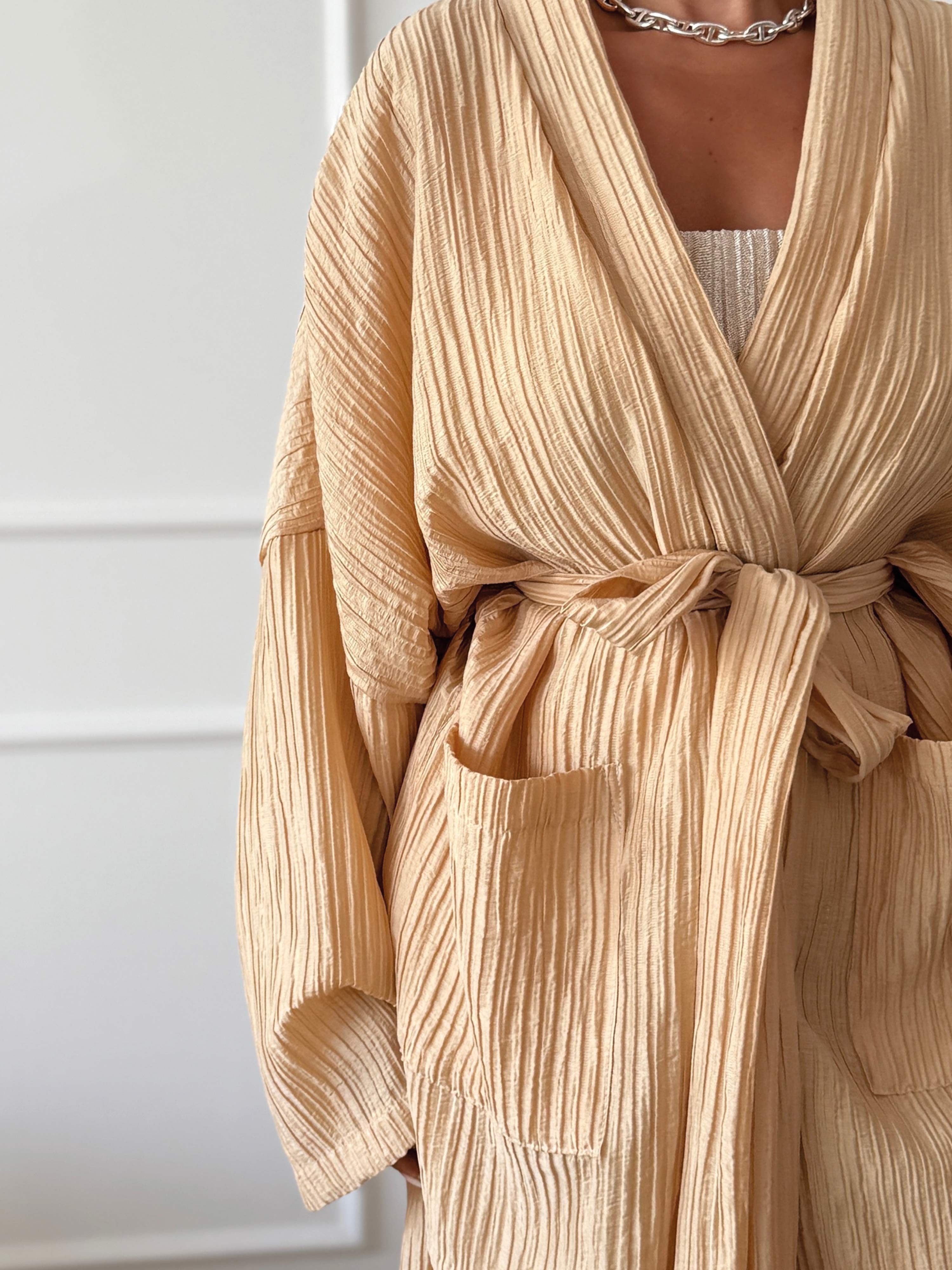 Wickel Kimono Jacke - NOA - Chai Wickel Kimono Jacke - NOA - Chai