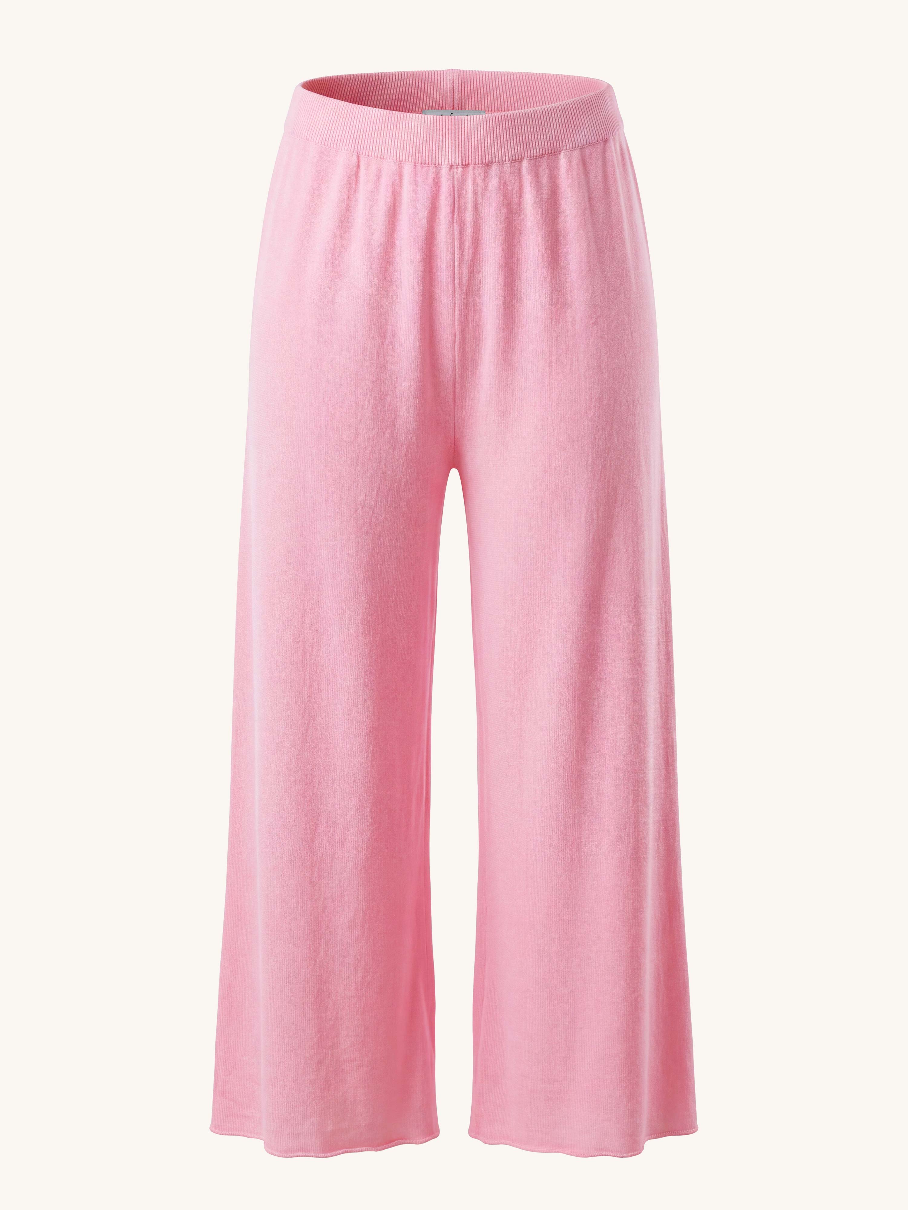 Viskose Strickhose - Rosa