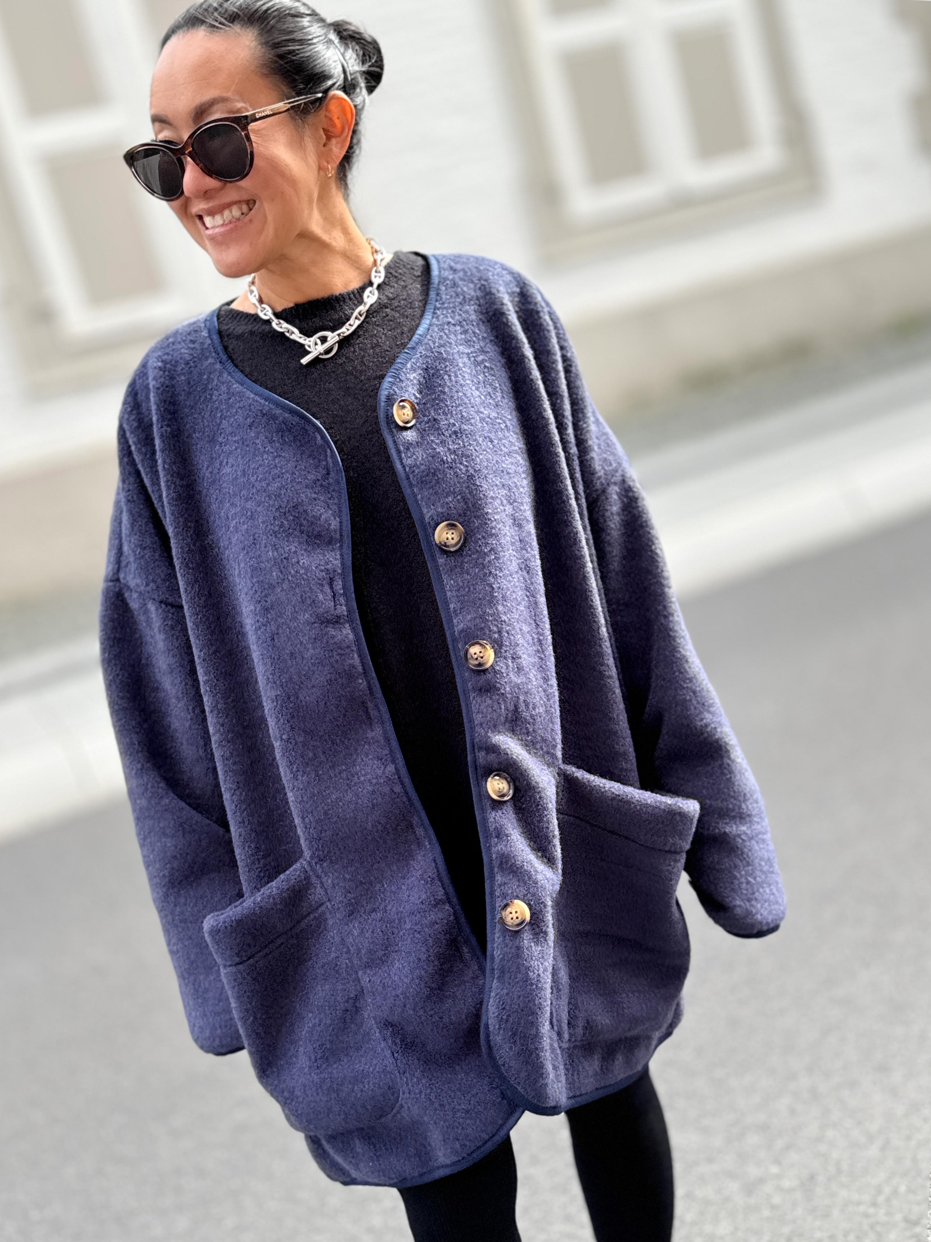 Oversize Jacke - SIGNATURE - Navy