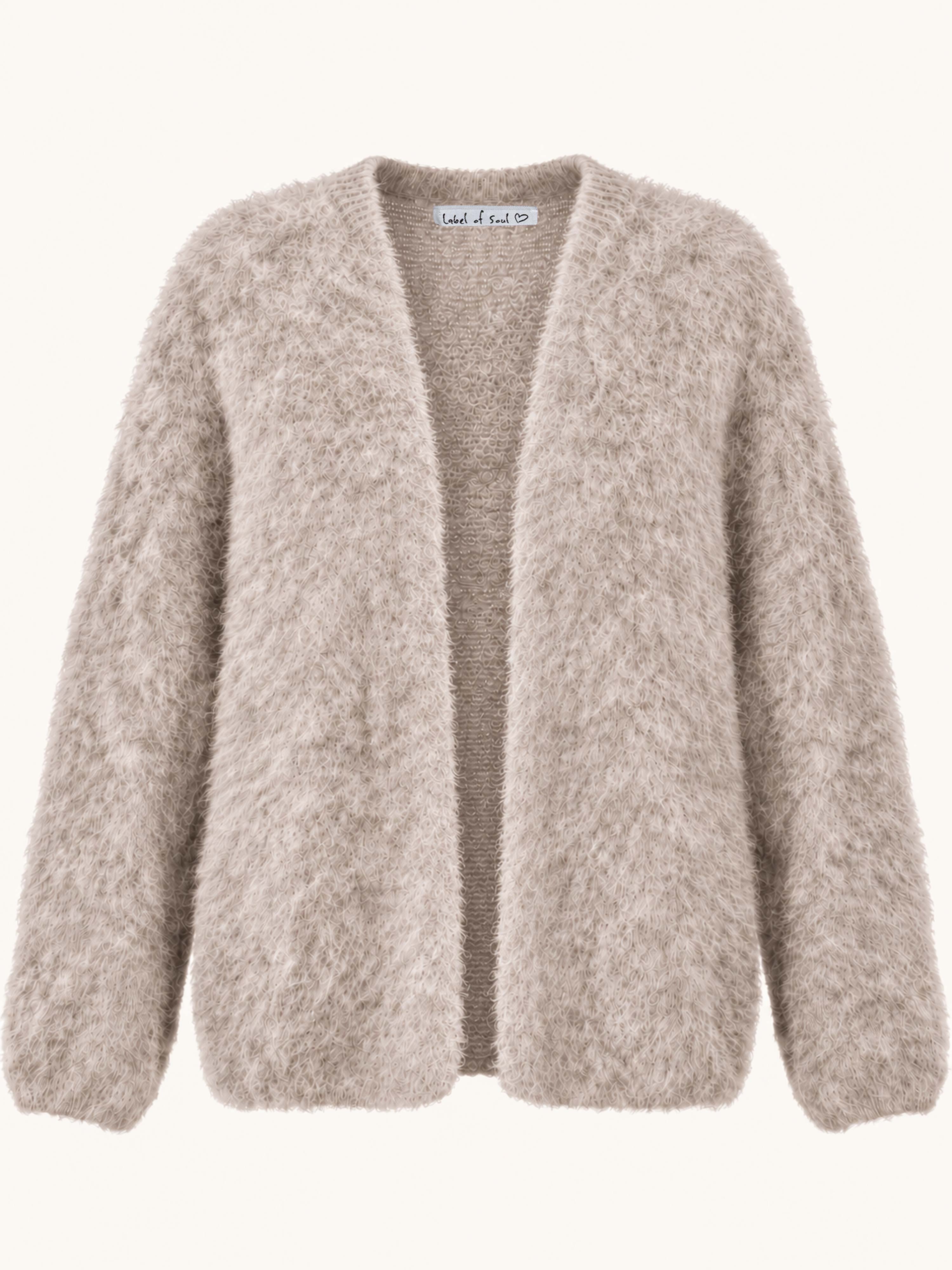 Oversize Cardigan - FLUFFY - Oatmeal