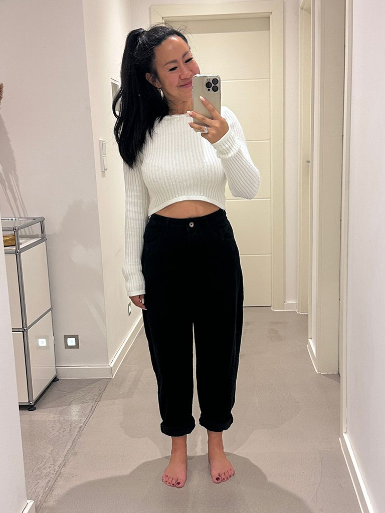 MOM Cordhose - Schwarz