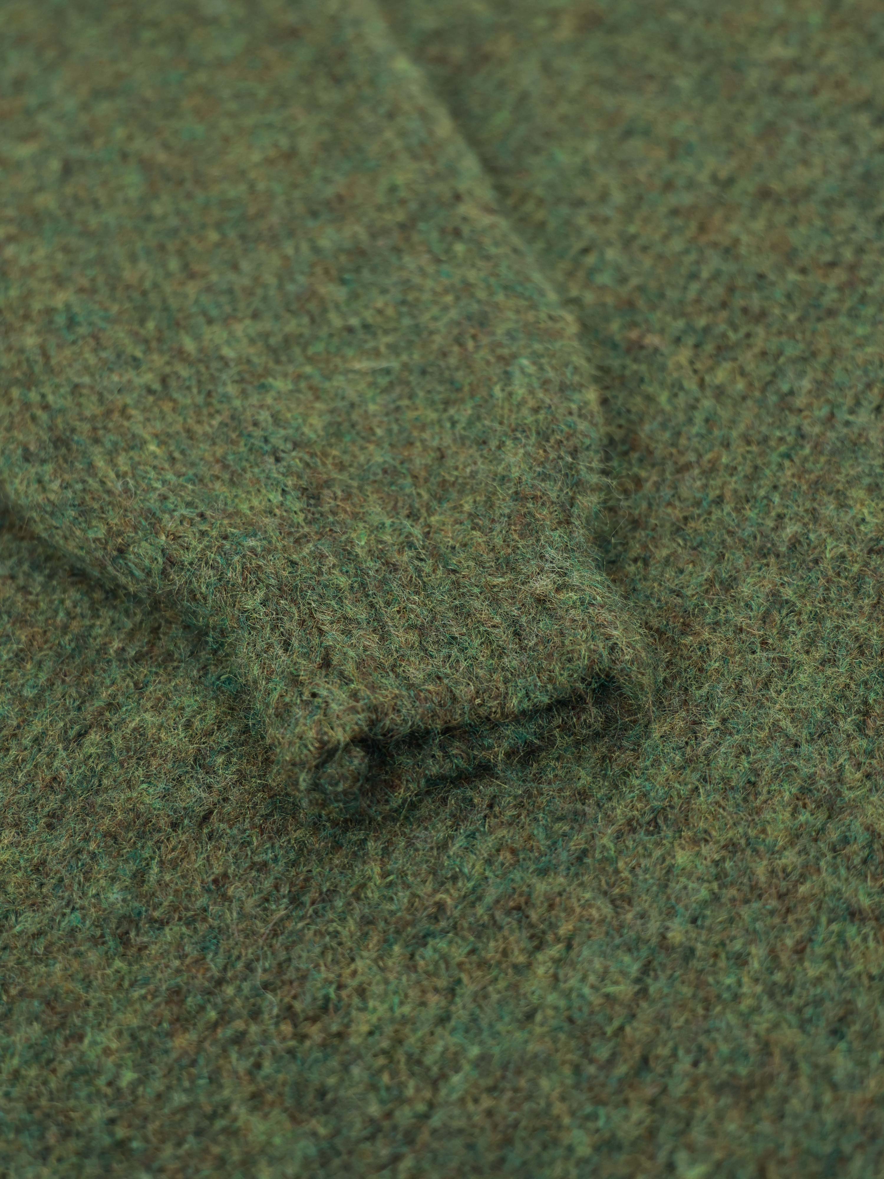 XXL Schal mit Alpakawollanteil - Olive