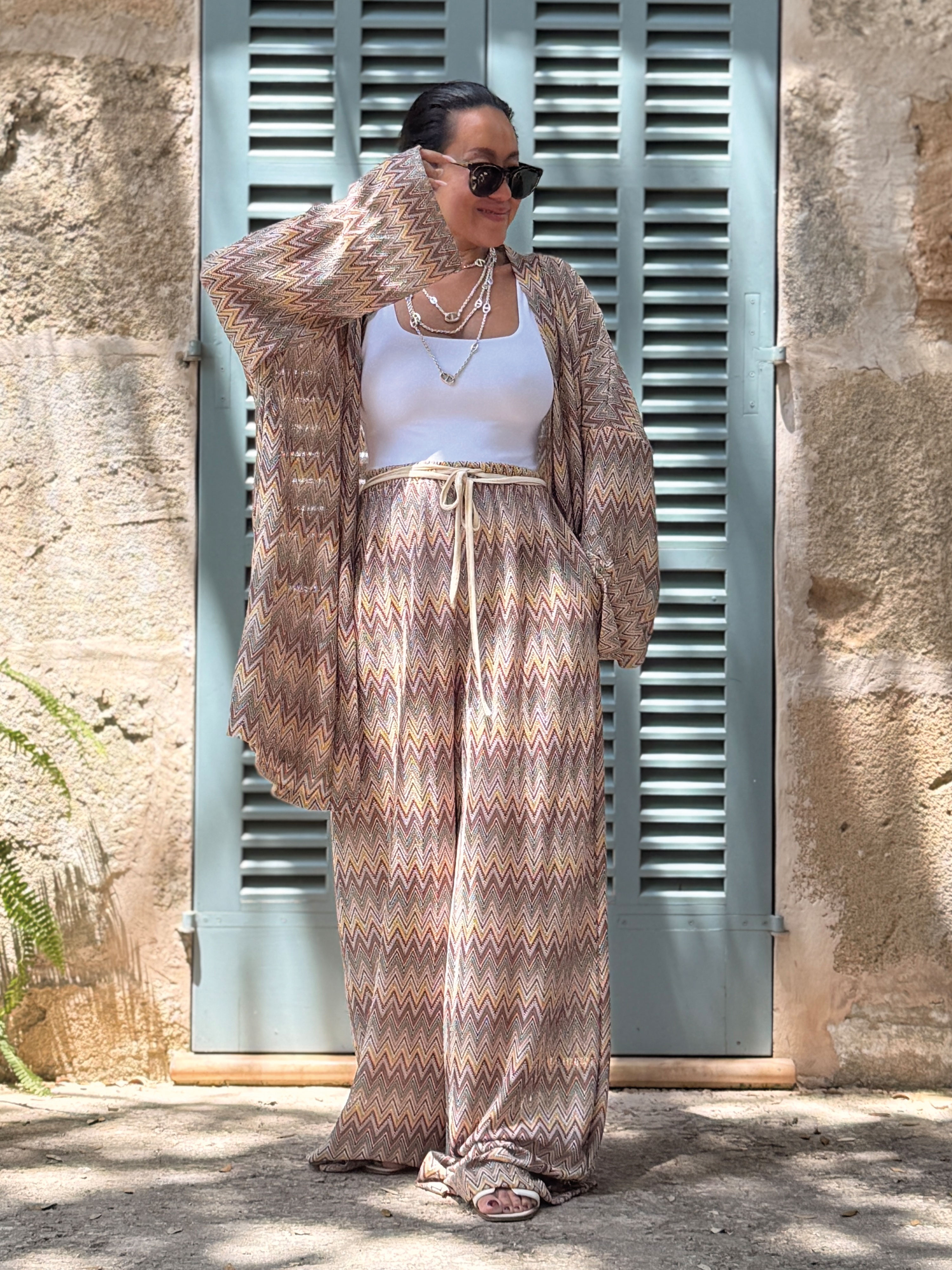 Palazzo Oversize Hose - IBIZA BREEZE - Machalino