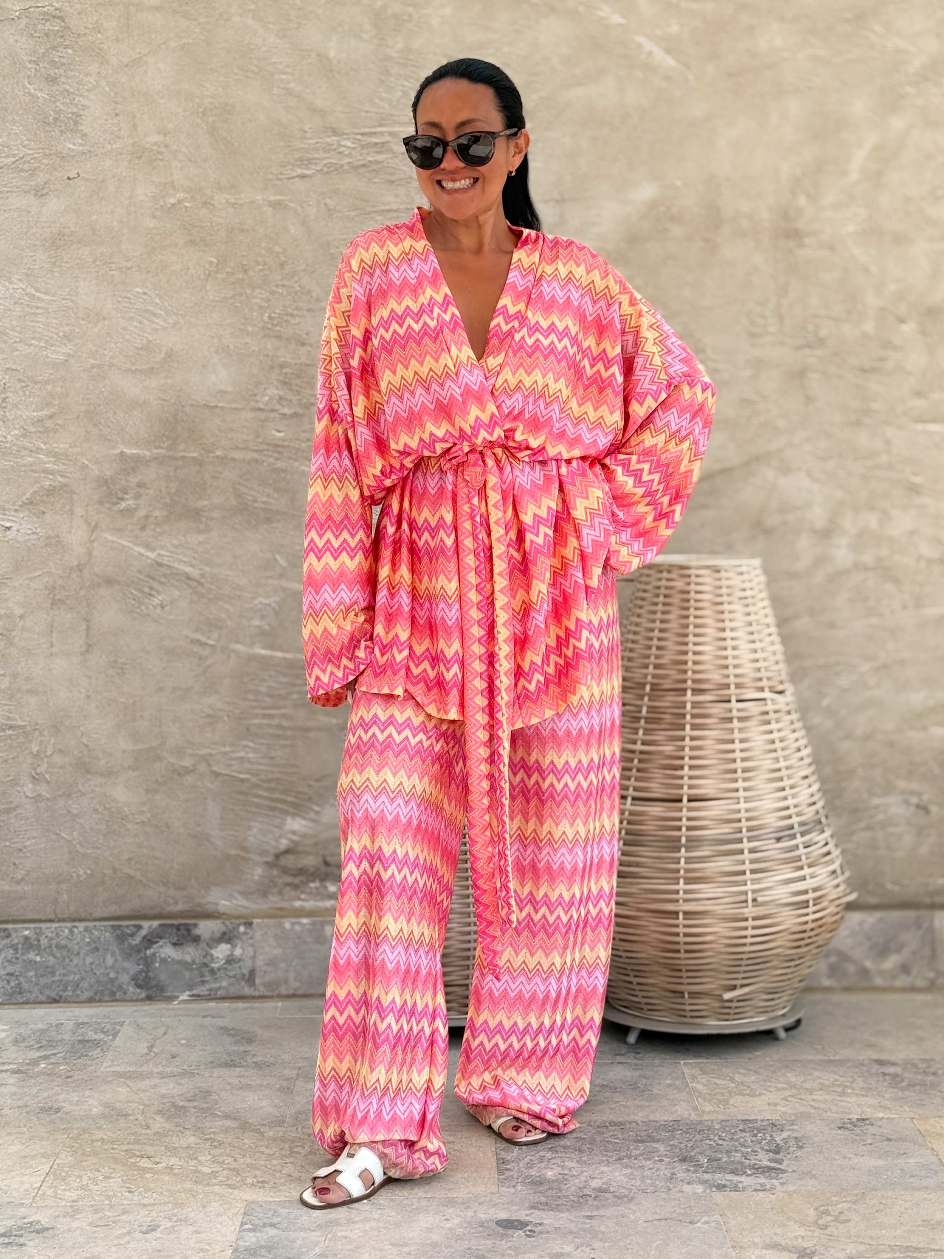 Palazzo Oversize Hose - IBIZA BREEZE - Tropical Paradise