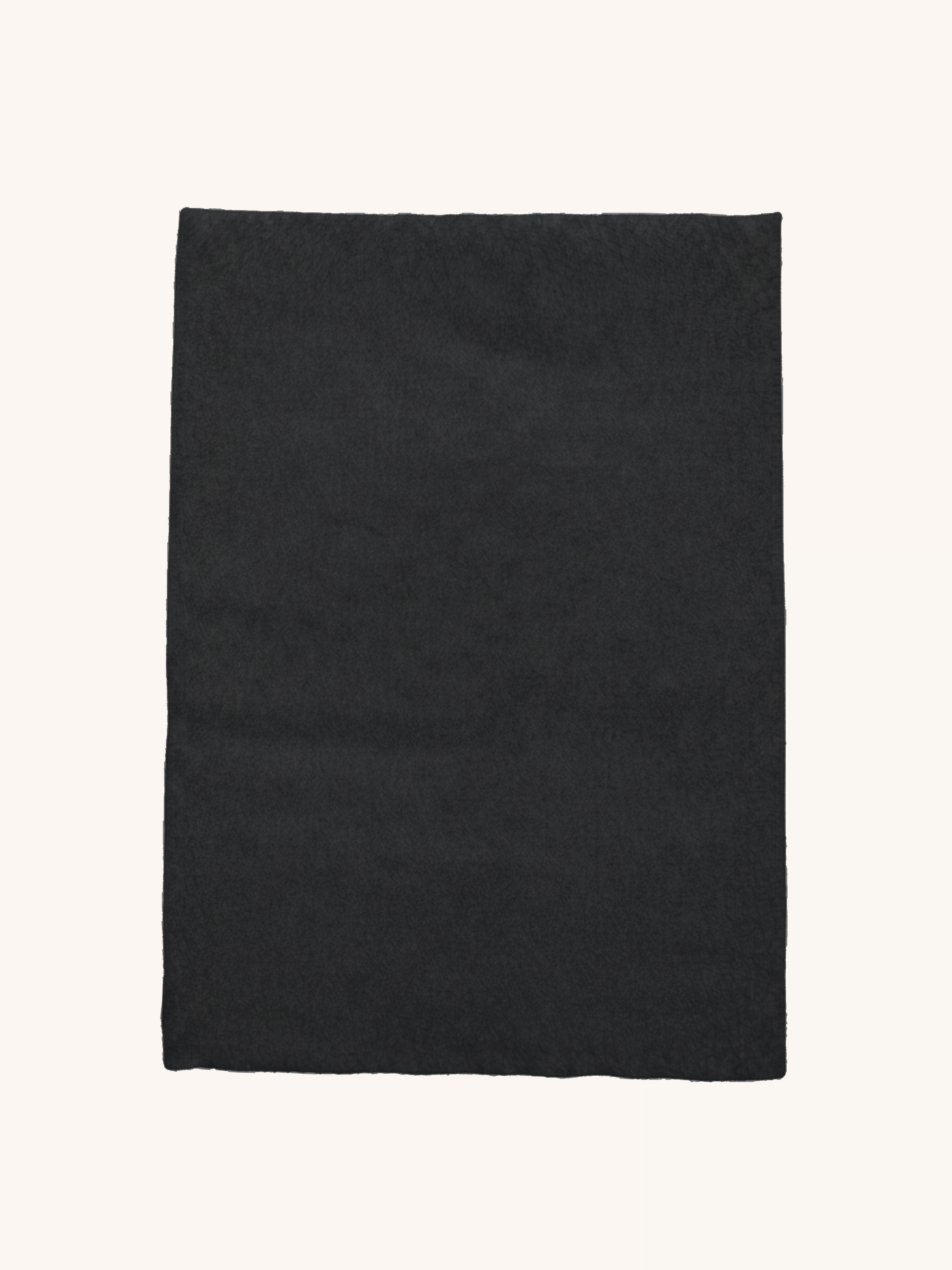 Viskose Schlauch Schal | Bandeau Top - Schwarz