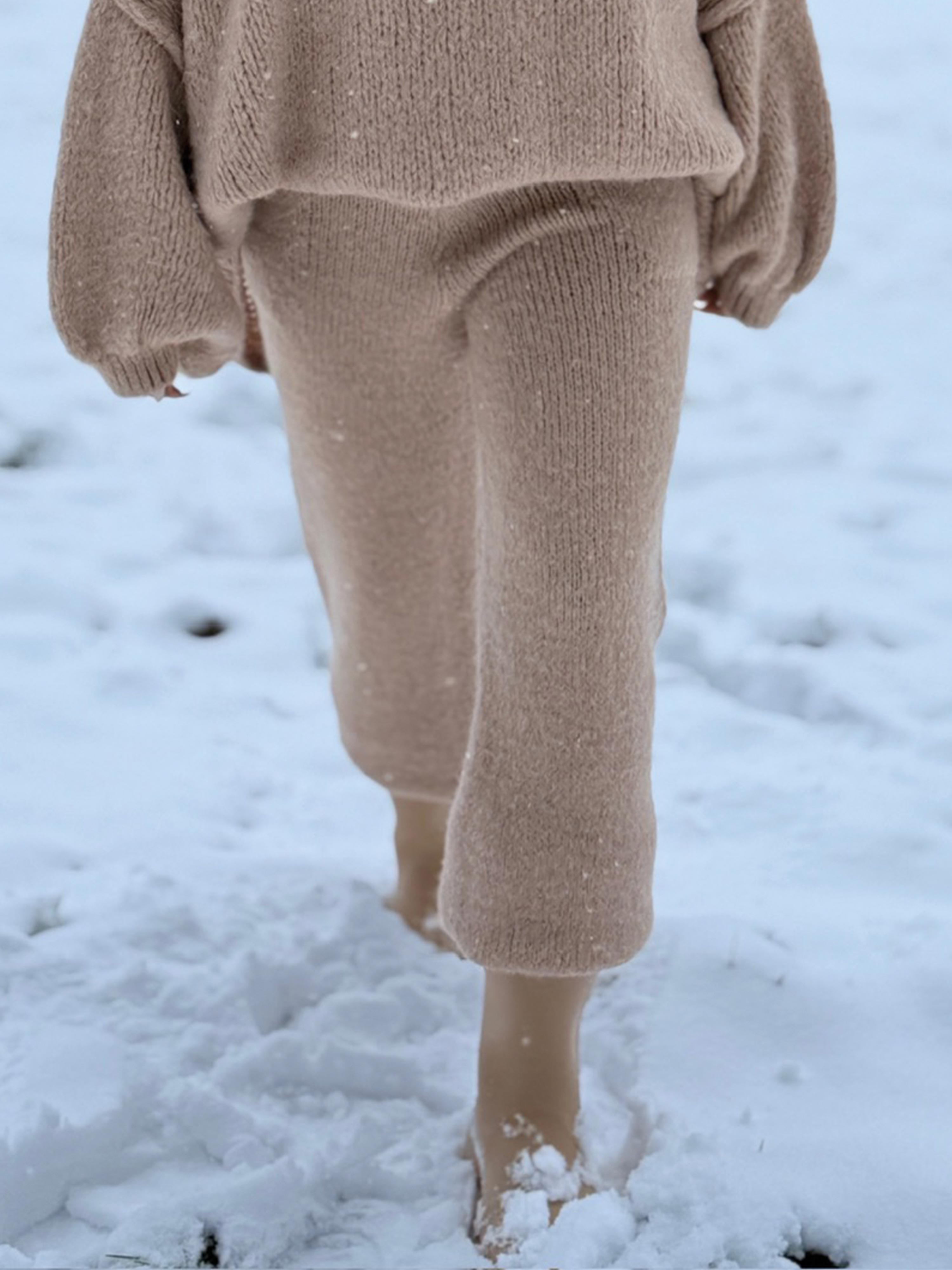 Strickhose - FLAUSCHI - Oatmeal