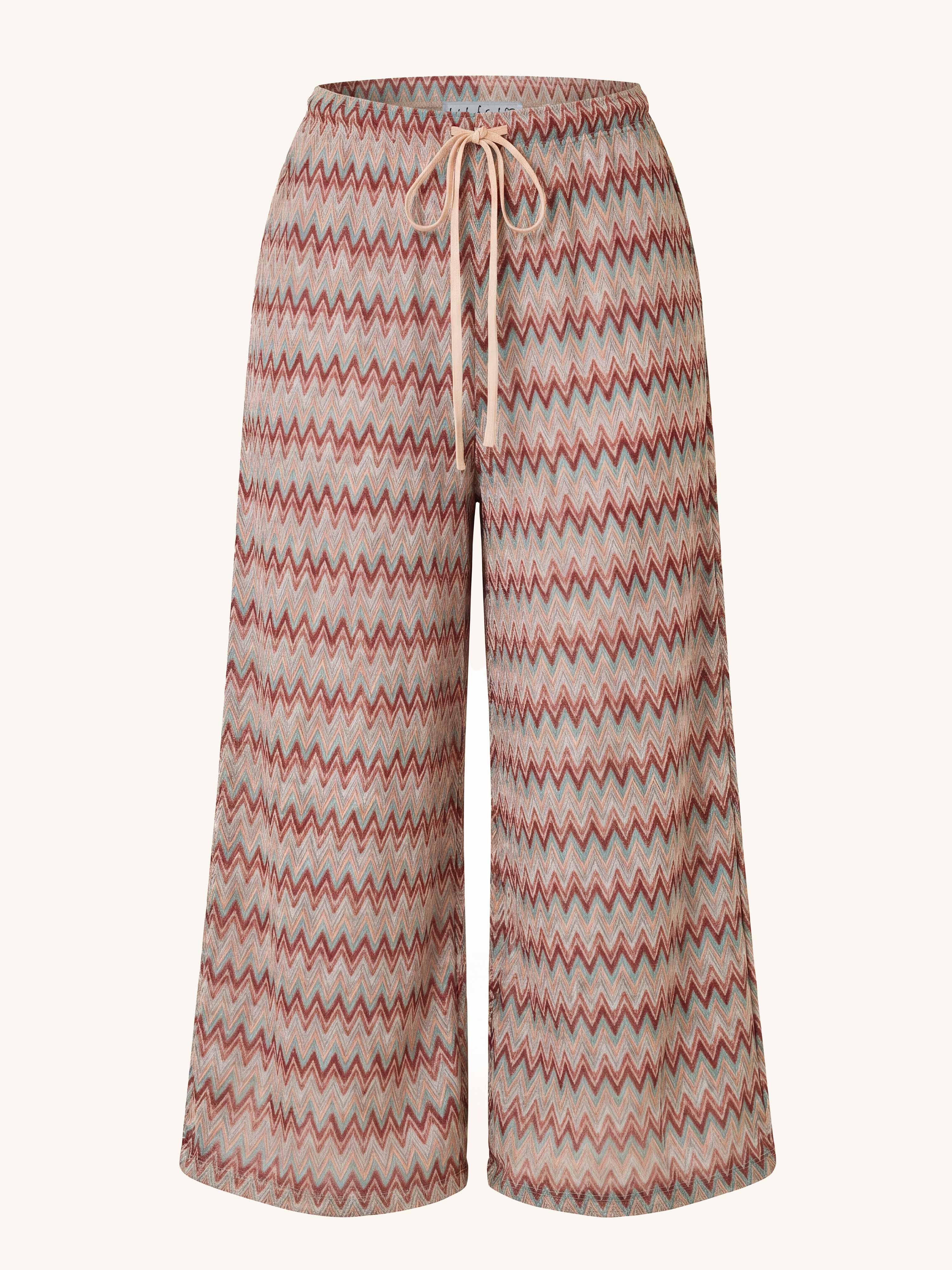 Palazzo Oversize Hose - IBIZA BREEZE - Burgundy