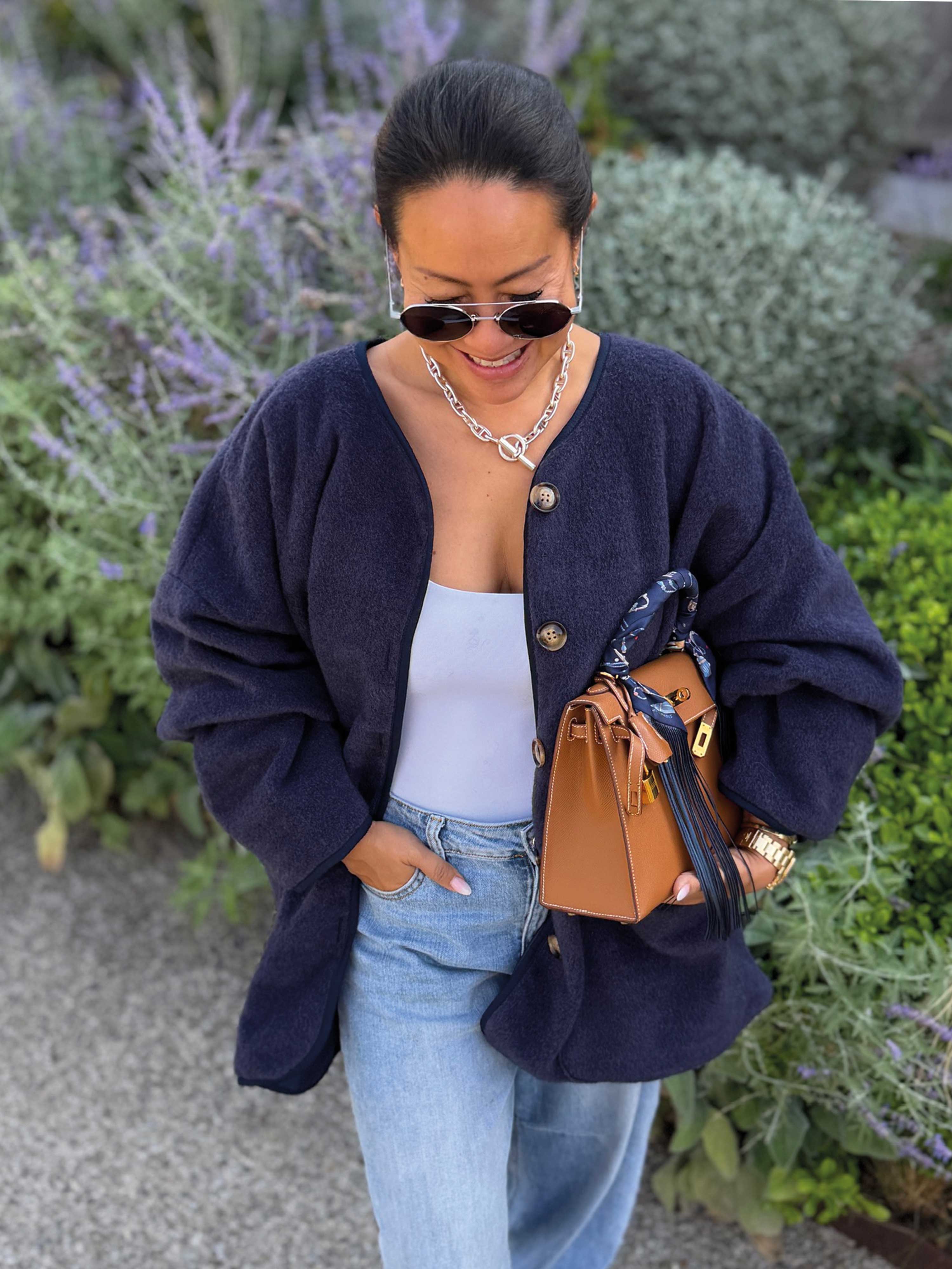 Oversize Jacke - SIGNATURE - Navy