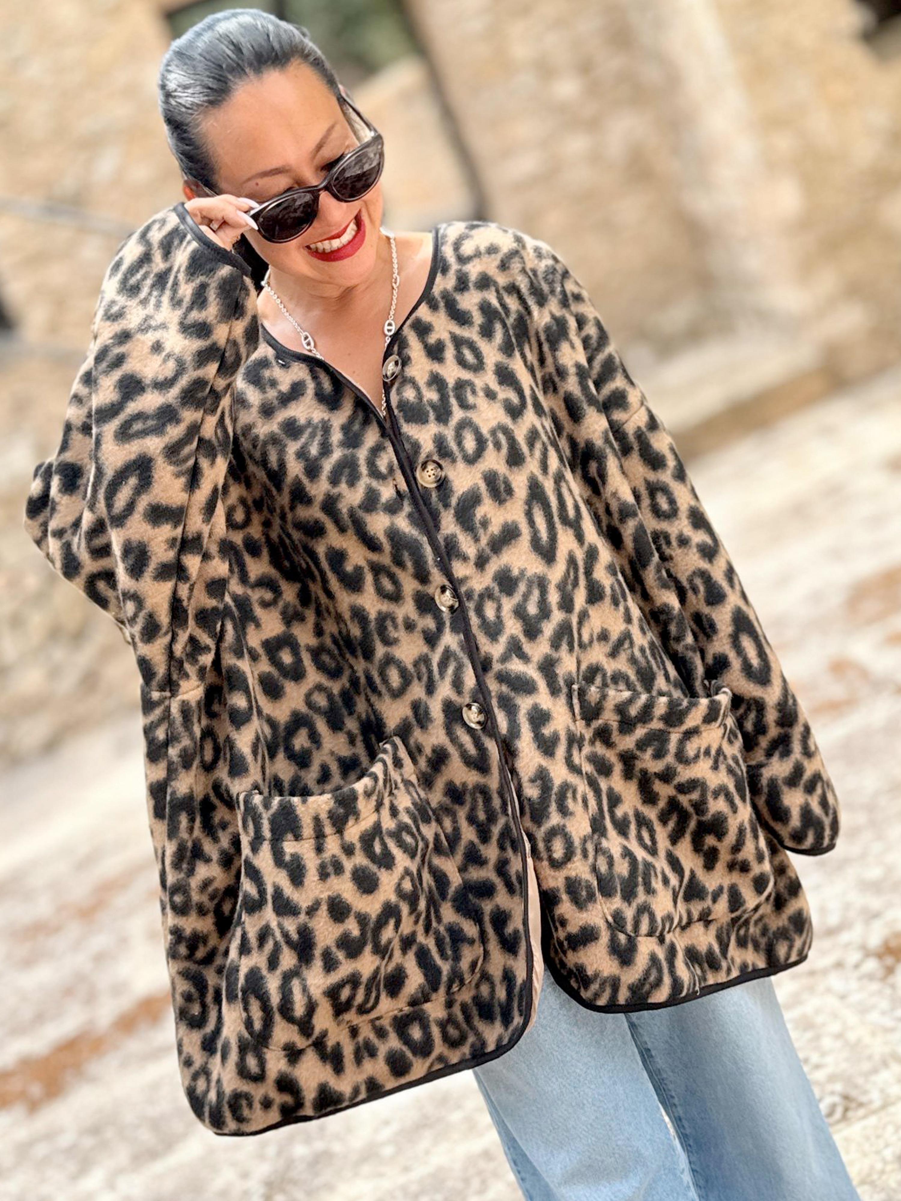 Oversize Jacke - SIGNATURE - Leo Camel