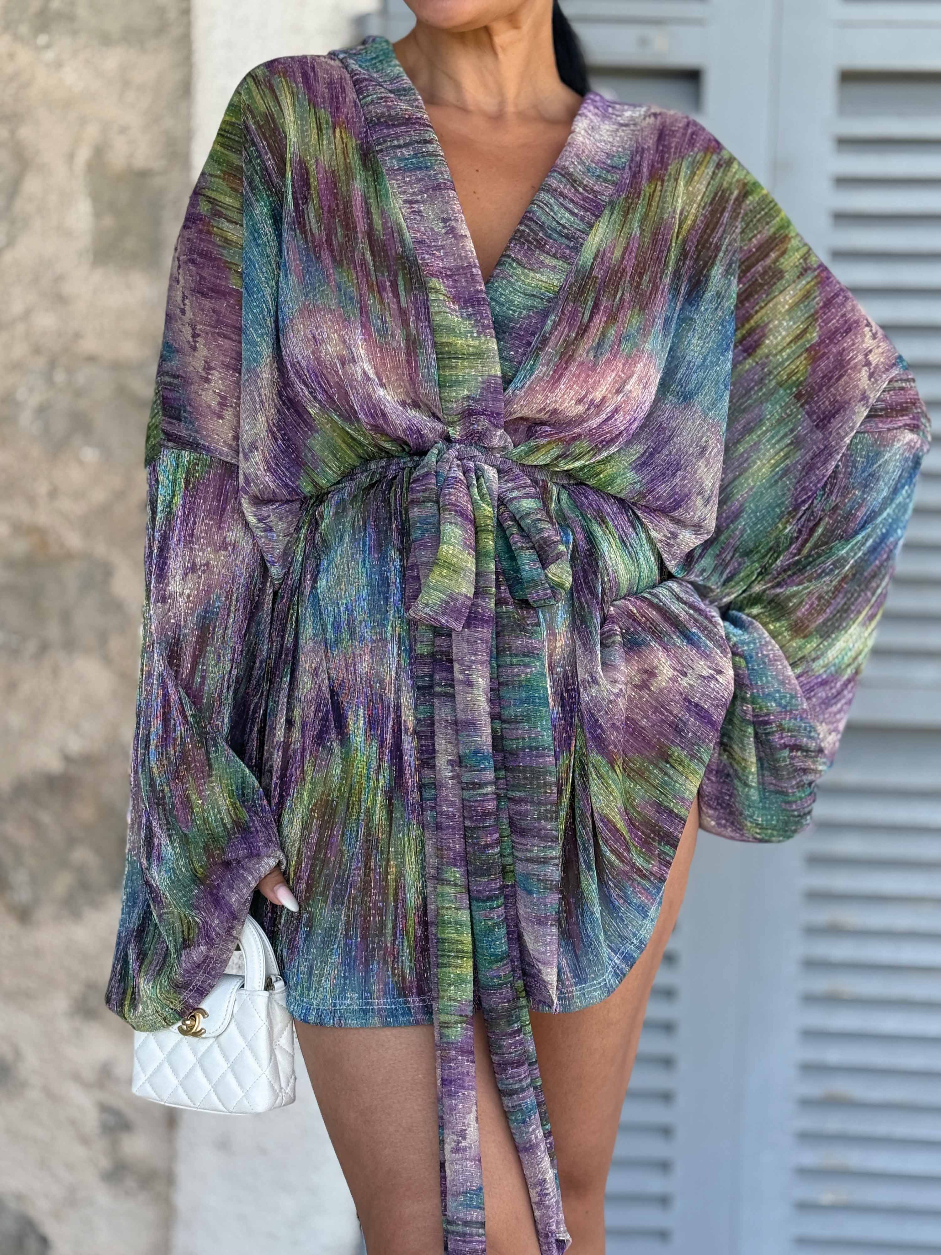 Wickel Kimono Jacke - LOTUS - Glow Wickel Kimono Jacke - LOTUS - Glow