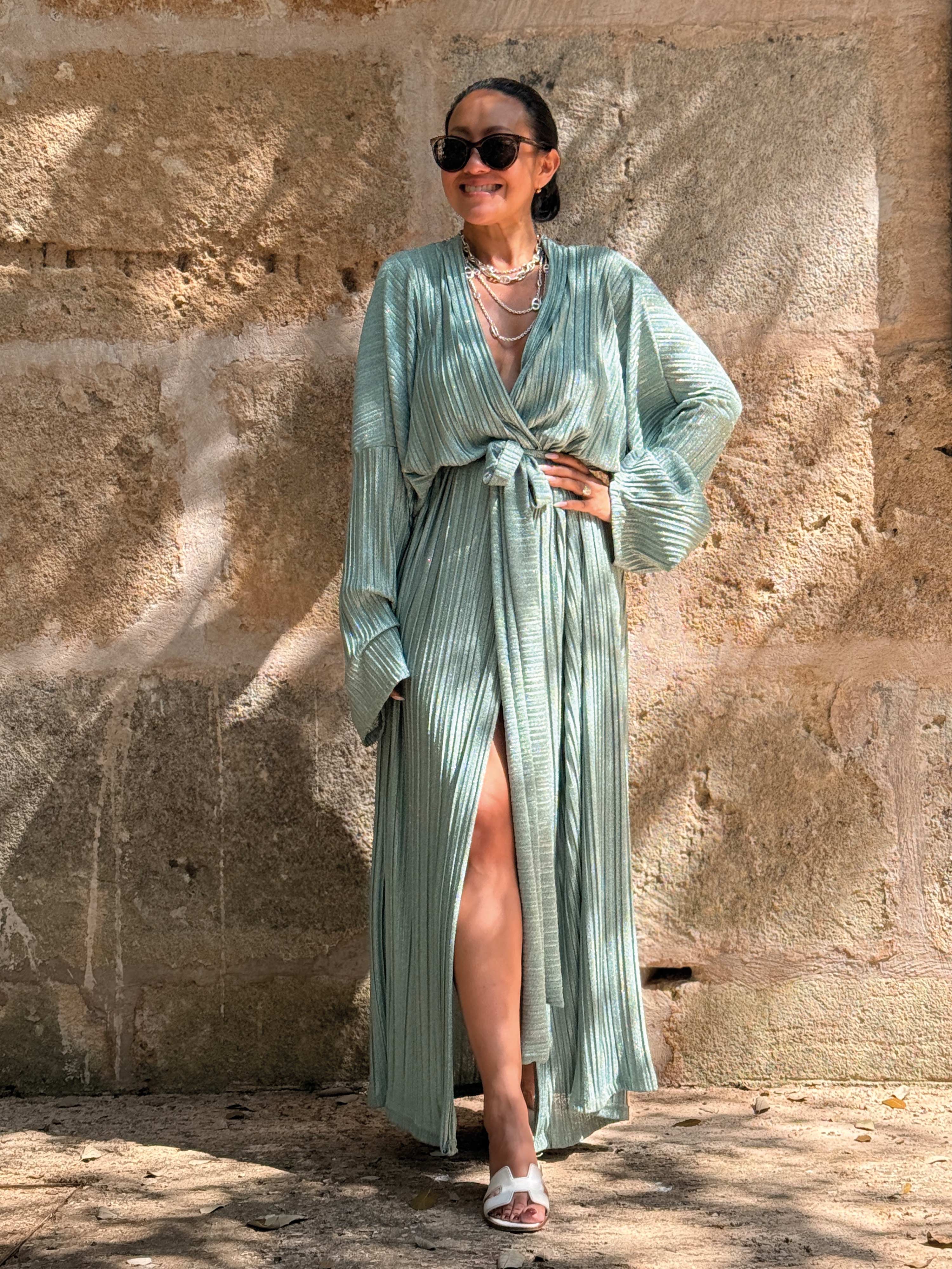 Wickel Kleid - GLAMOURÉ - Jade Wickel Kleid - GLAMOURÉ - Jade
