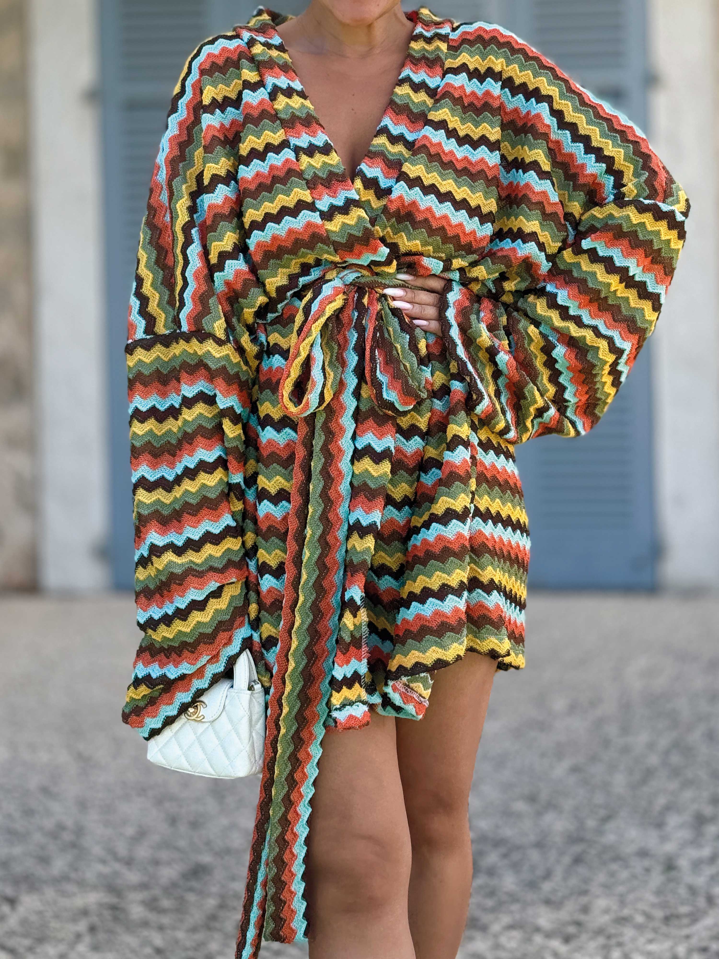 Wickel Kimono Jacke - IBIZA BREEZE - Boho Wickel Kimono Jacke - IBIZA BREEZE - Boho