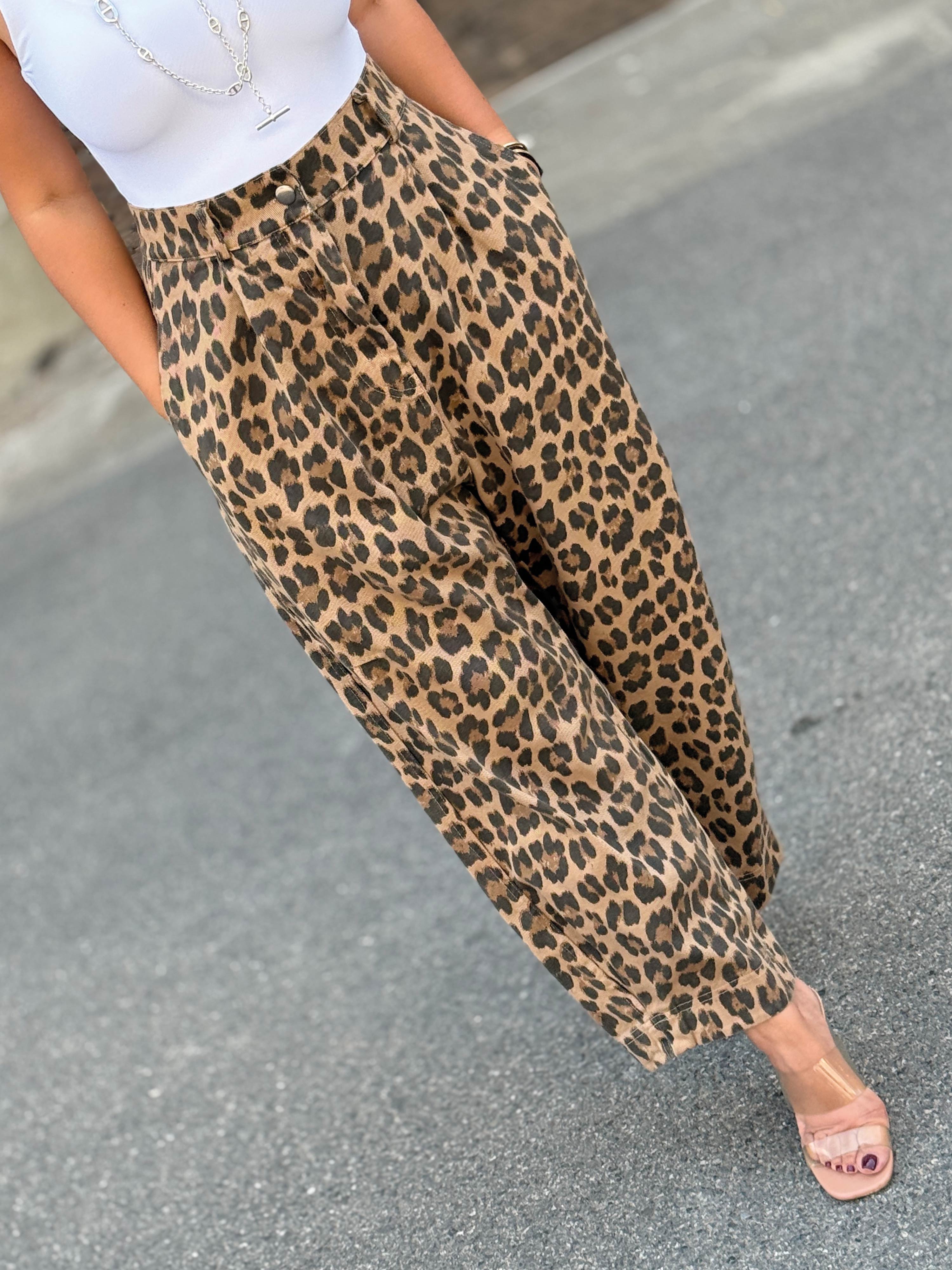 Balloon Jeans Hose - Leo Camello - M Balloon Jeans Hose - Leo Camello - M