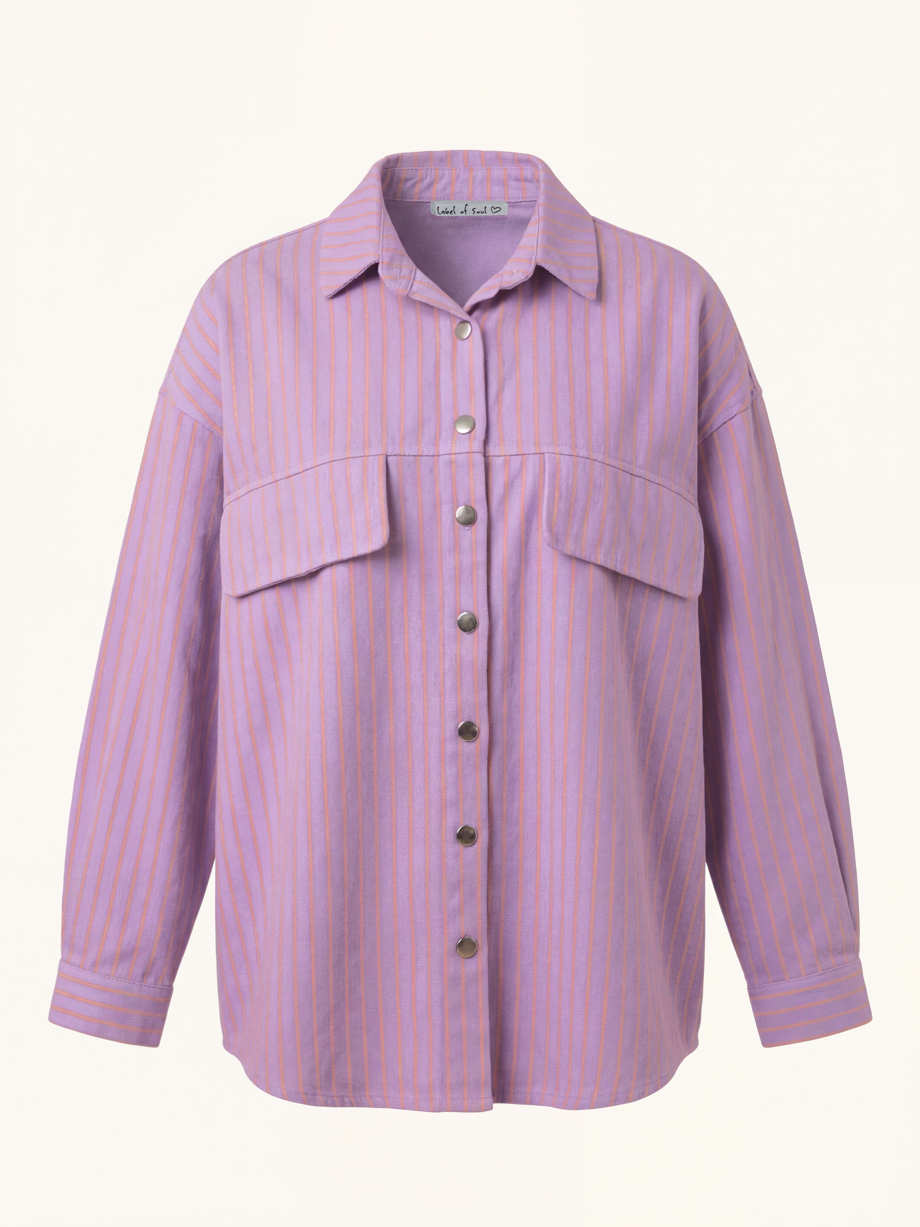 Denim/STRIPES Lavendel