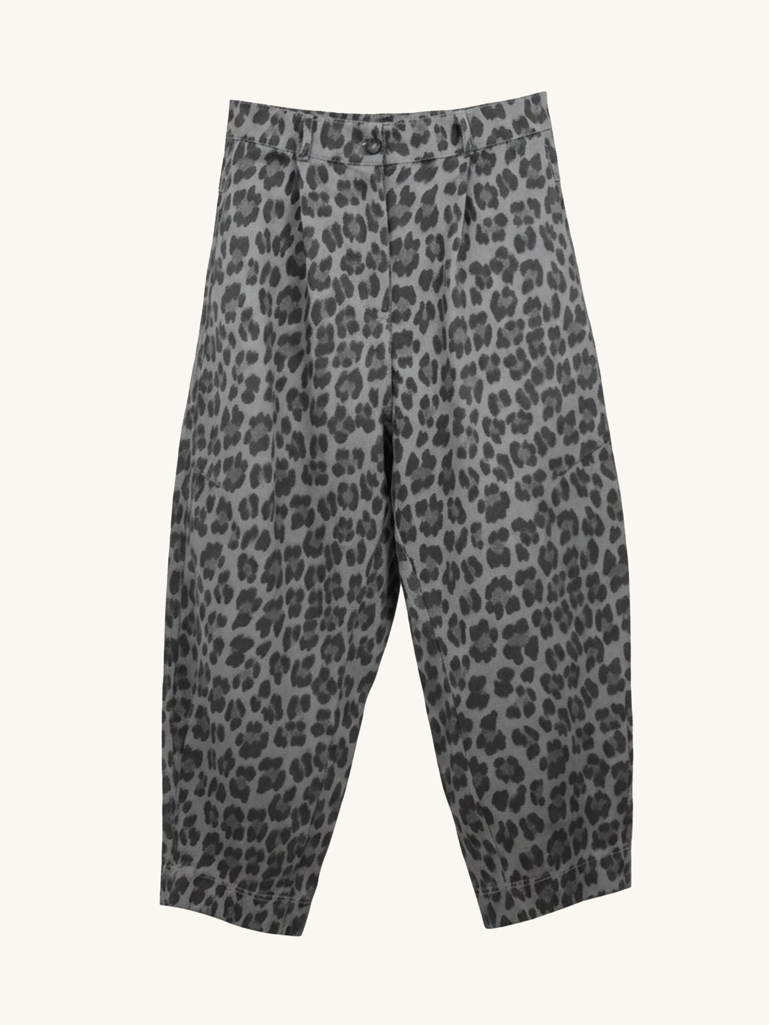 Balloon Jeans Hose - Leo Grau - L