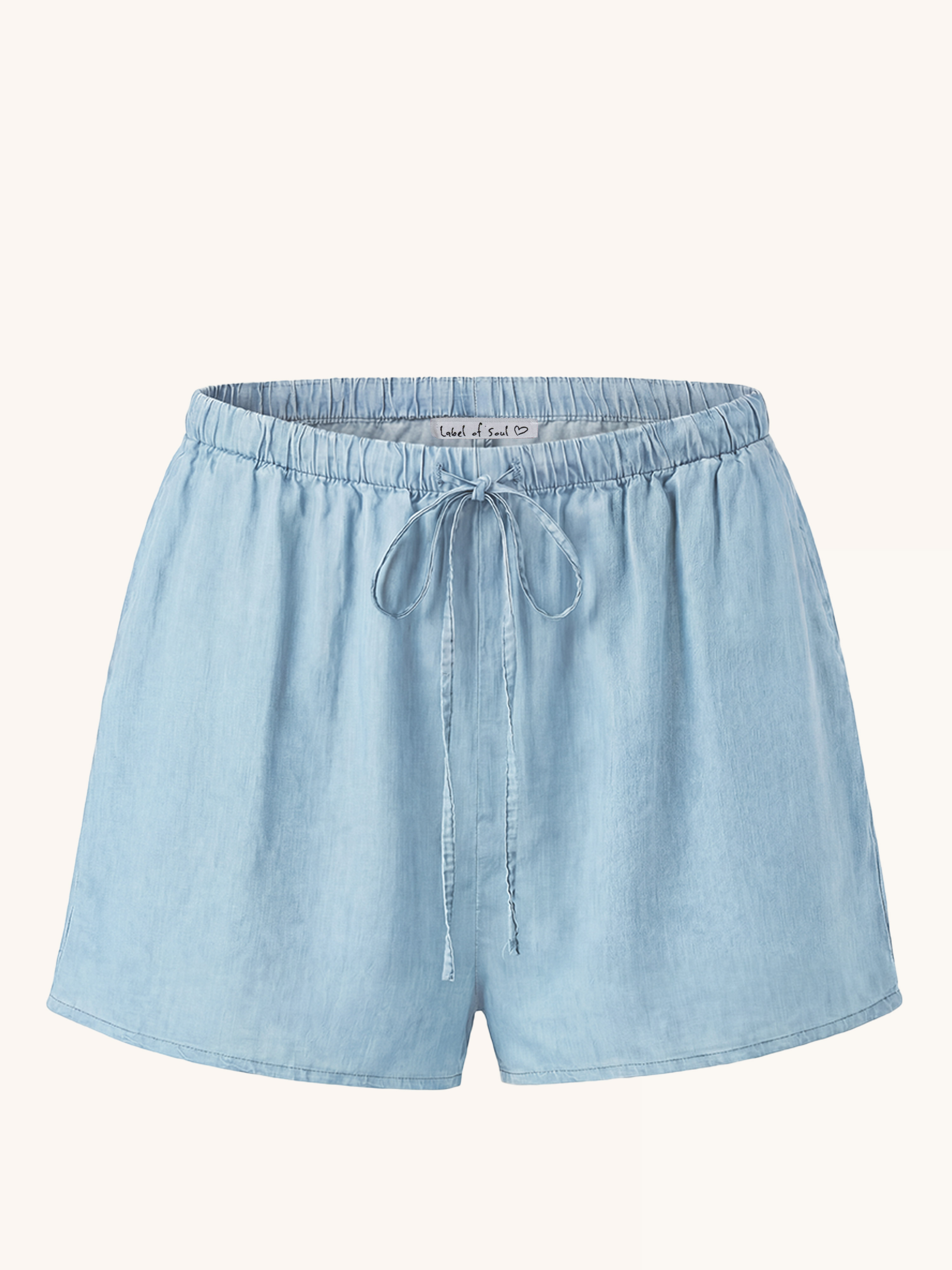 Leichte Lyocell Bermuda Shorts - SUMMER BREEZE - Light Blue