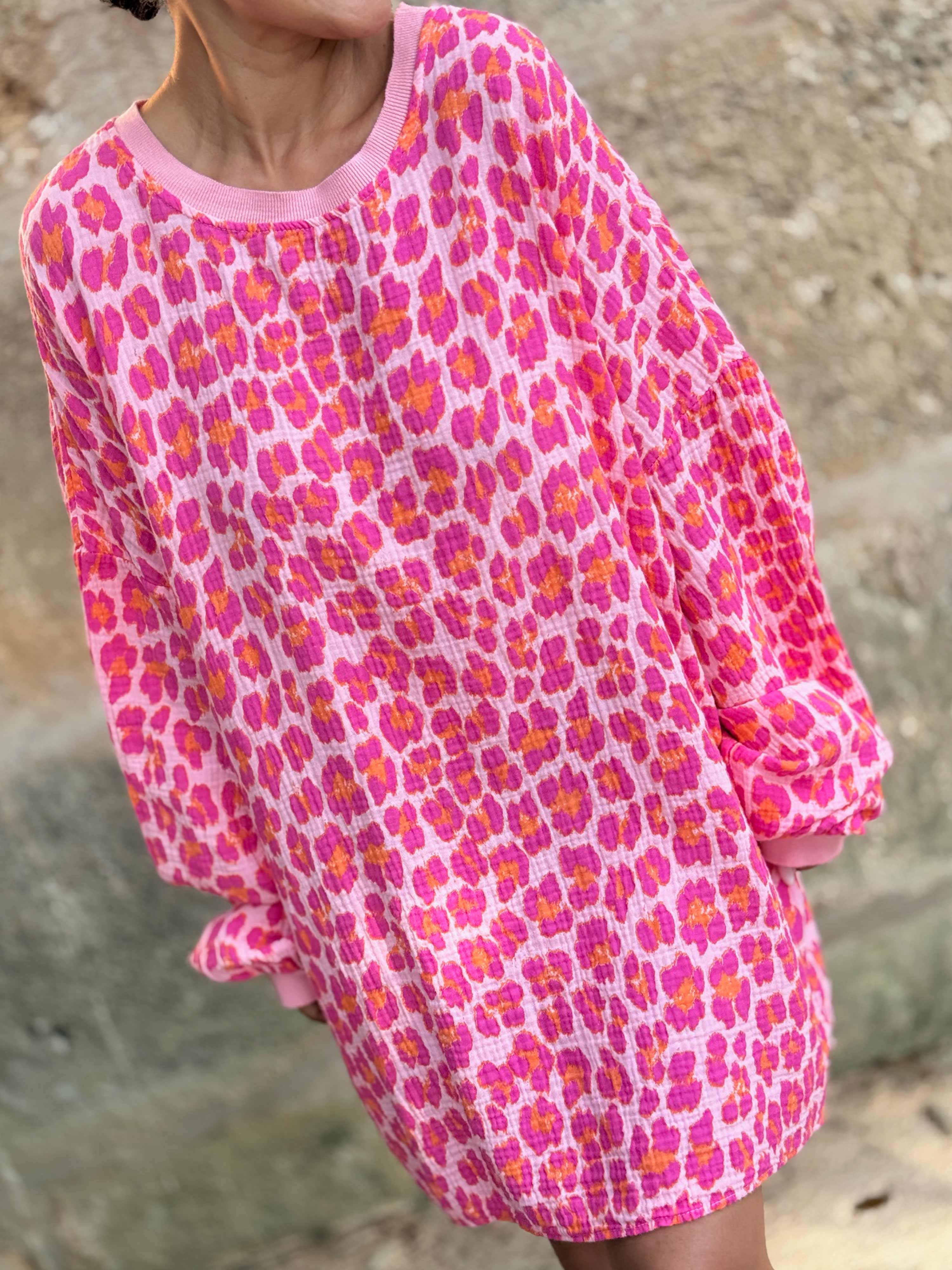 Musselin Oversize Sweatshirt - Leo Juicy Musselin Oversize Sweatshirt - Leo Juicy