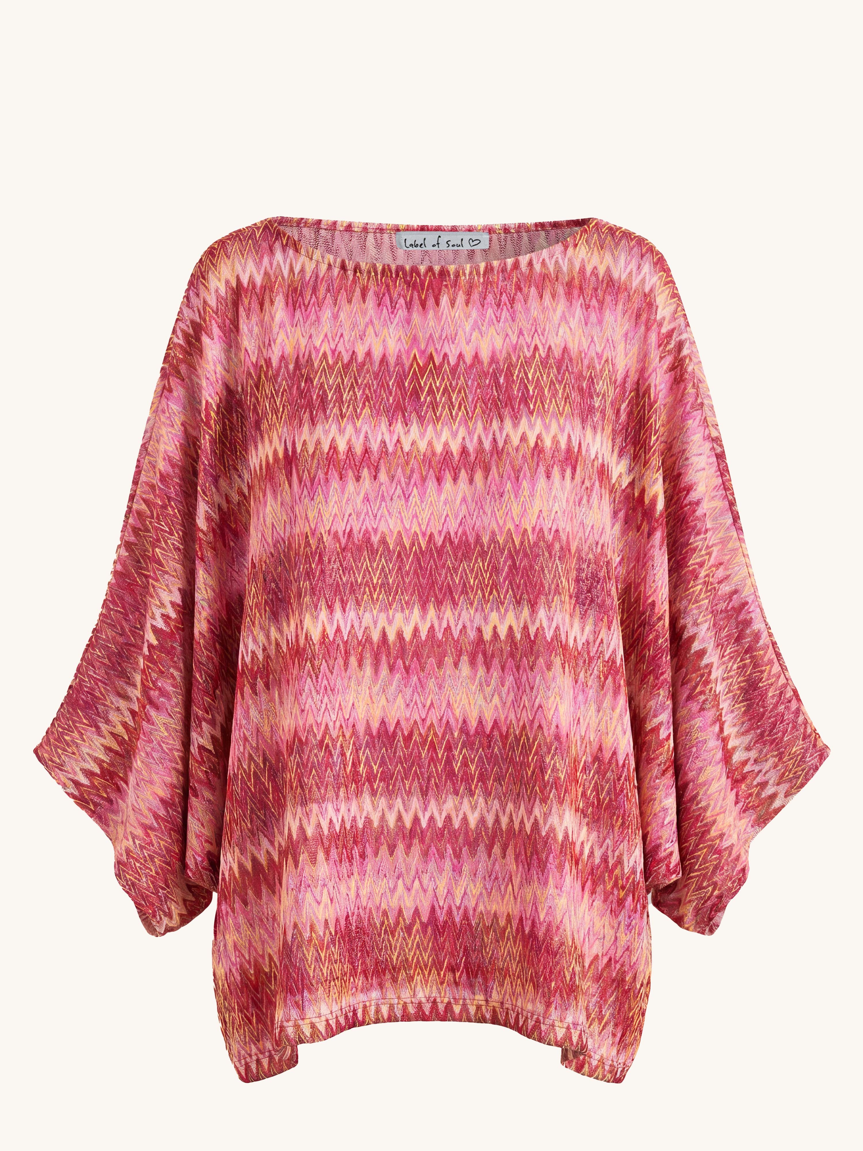 Oversize Poncho - IBIZA BREEZE - Velvet Sunset