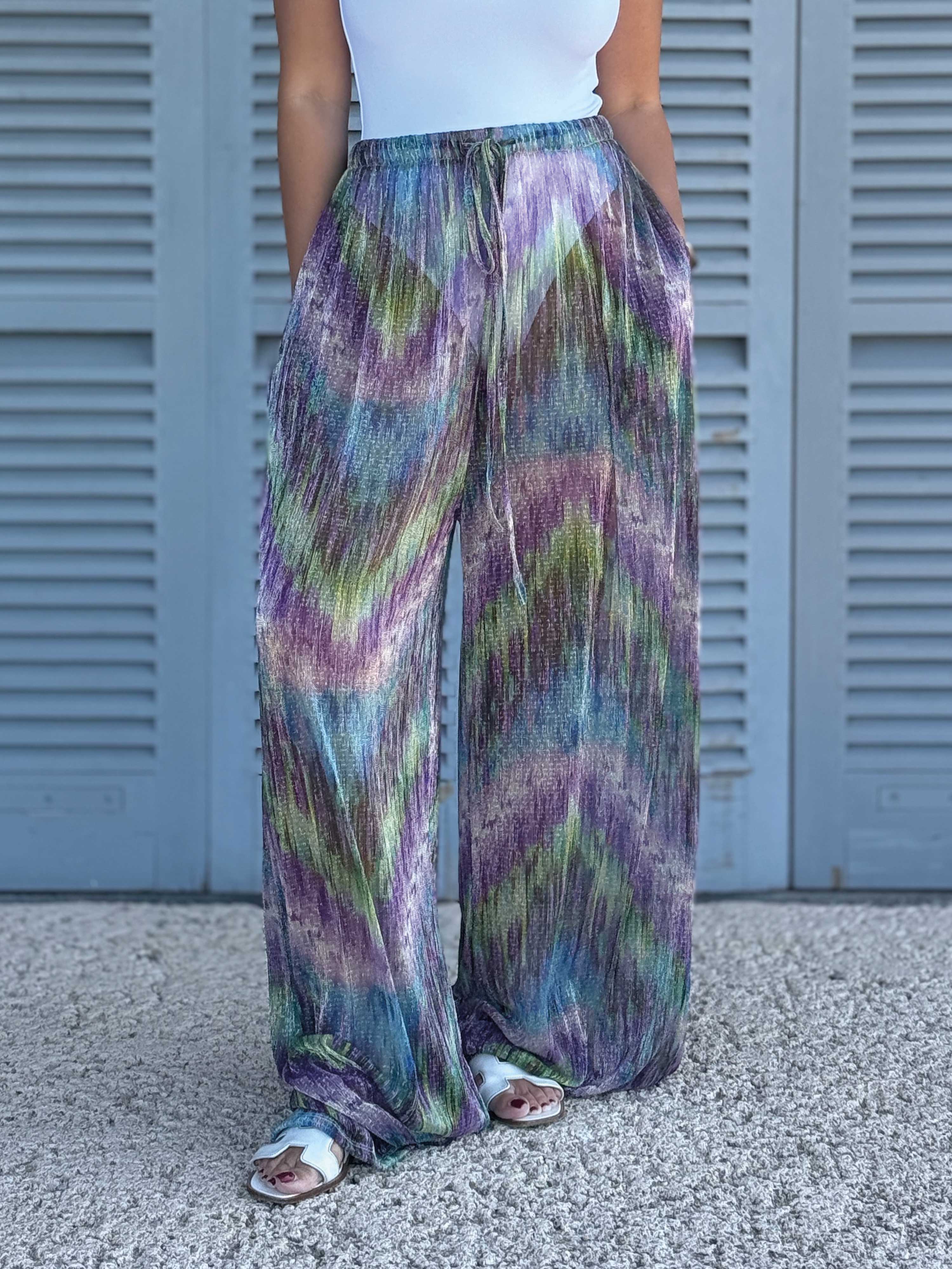 Palazzo Oversize Hose - LOTUS - Glow