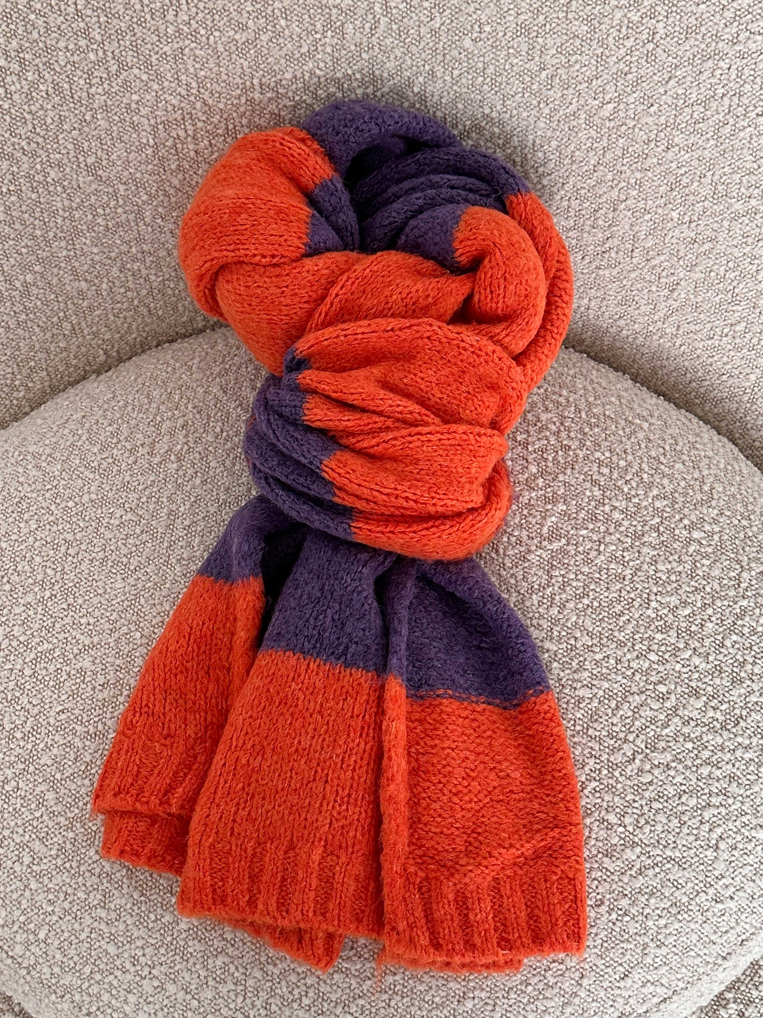 Orange/Lavendel