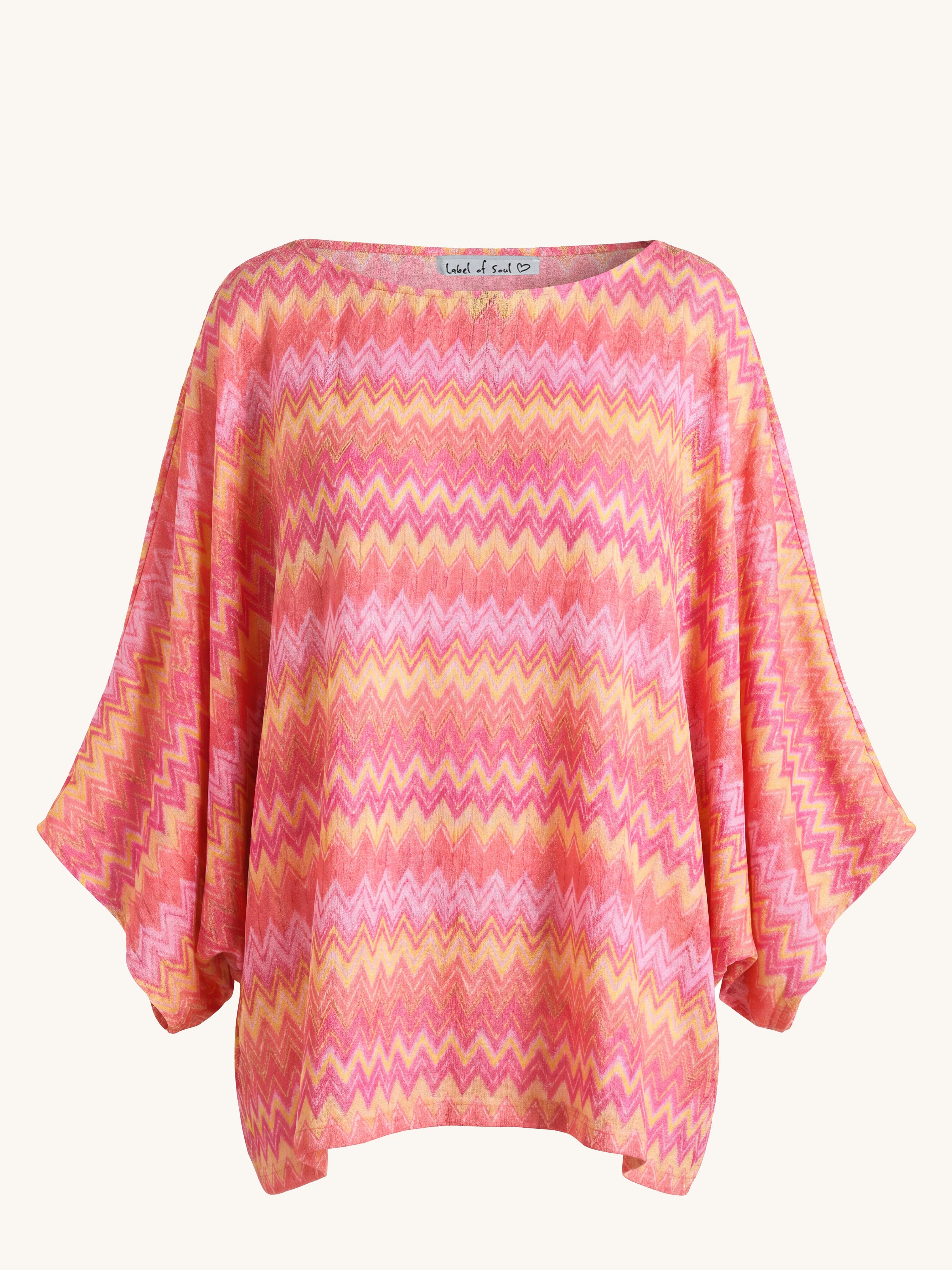 Oversize Poncho - IBIZA BREEZE - Tropical Paradise