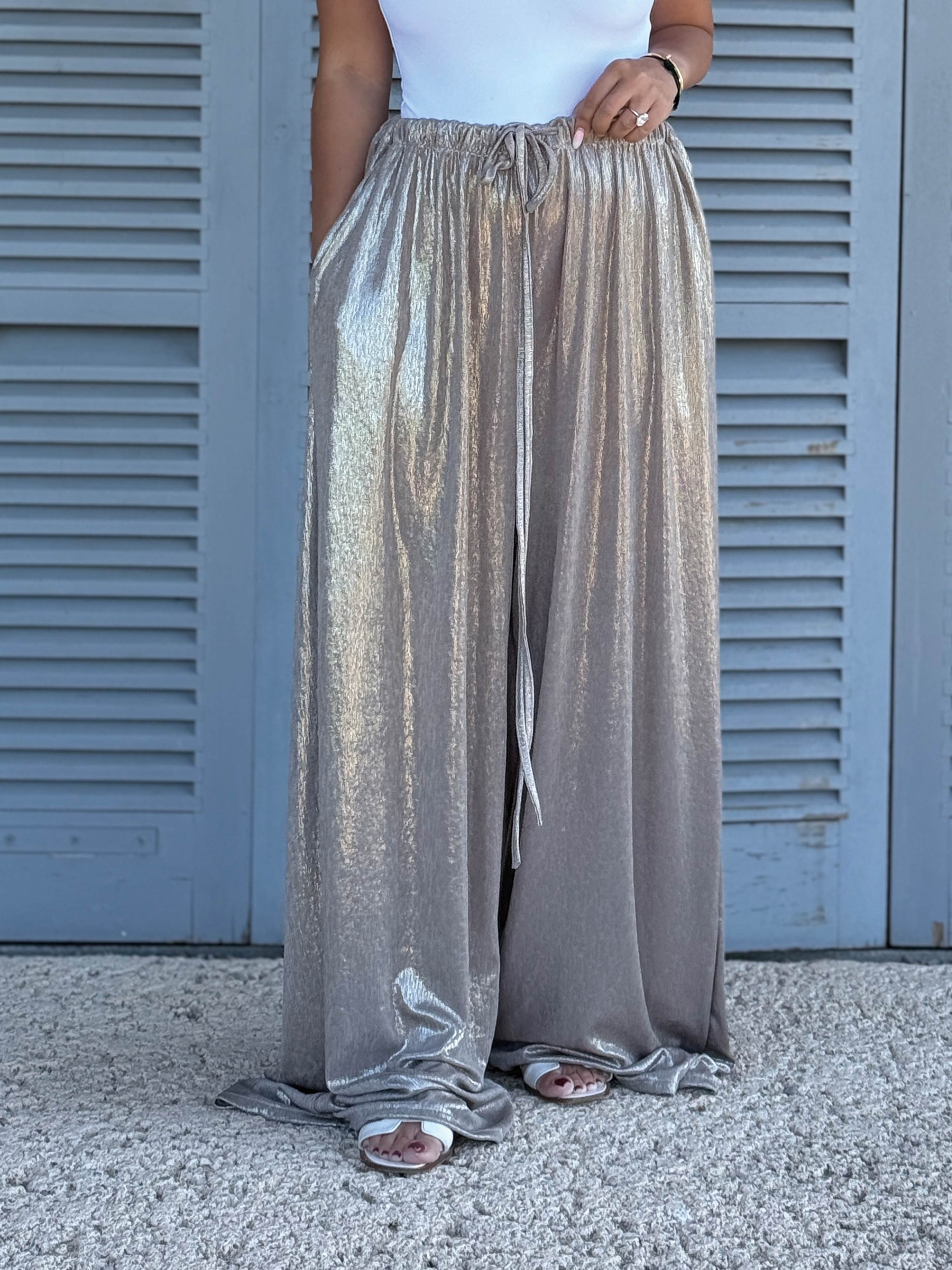 Palazzo Oversize Hose - LOTUS - Fango