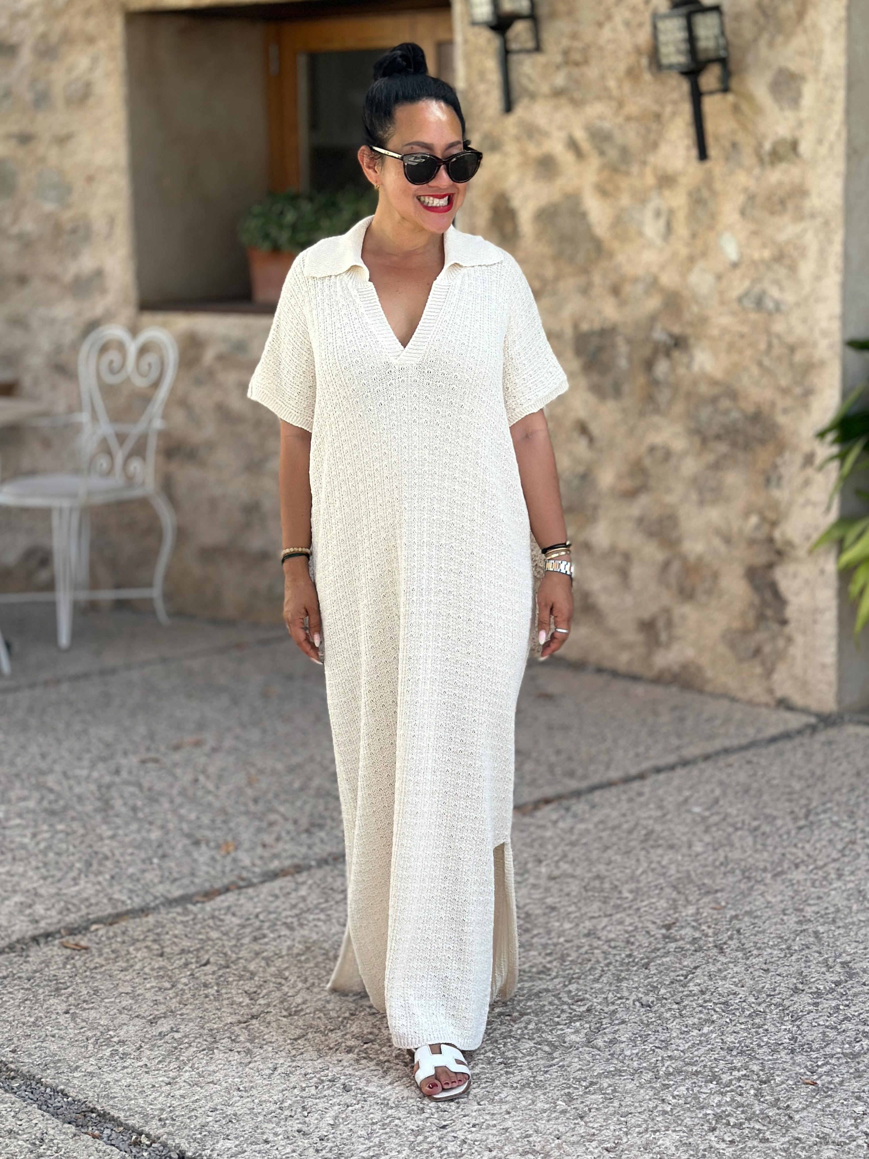 Häkelkleid Manacor - ONESIZE - Creme