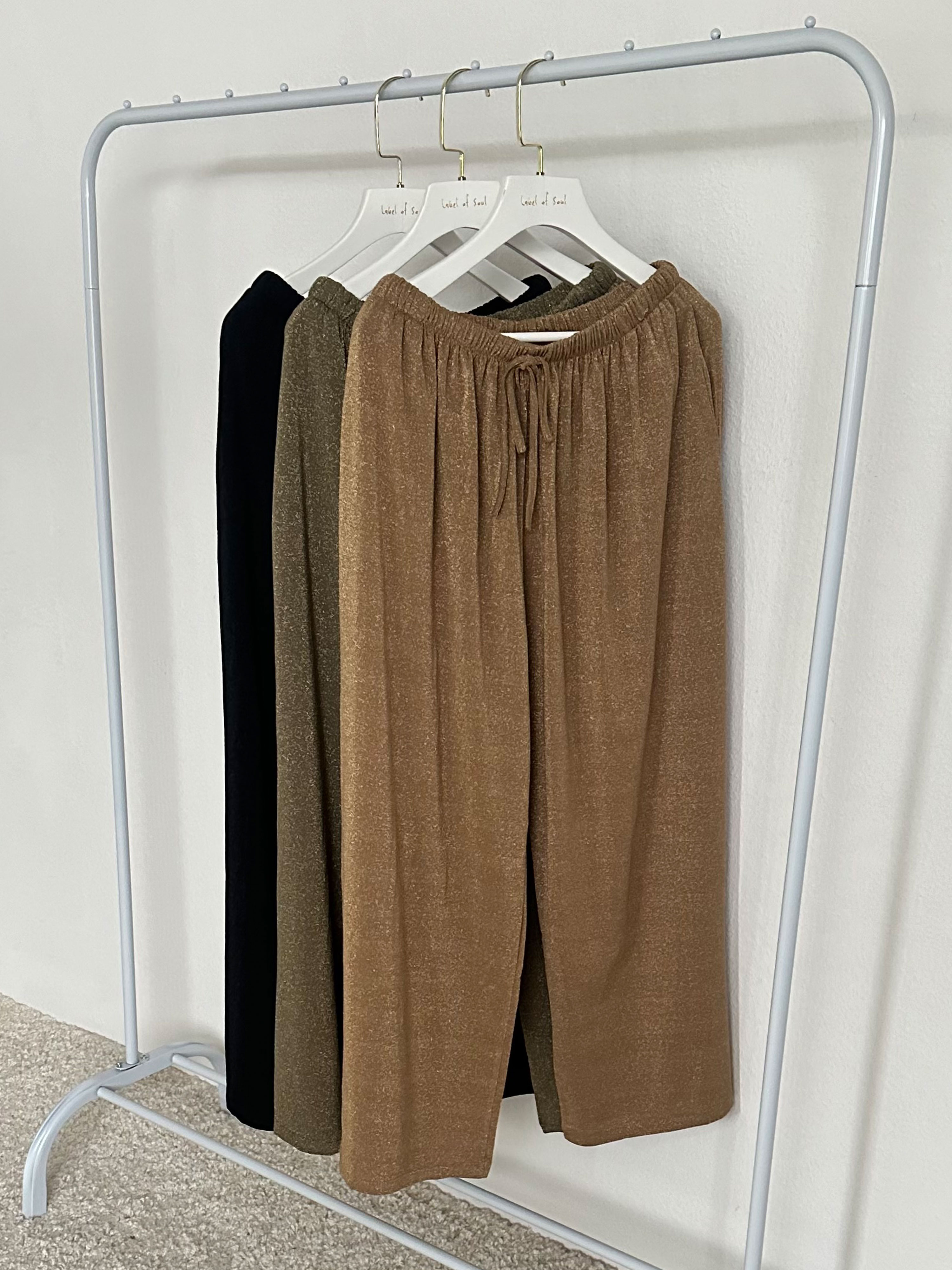 Palazzo Culotte Hose - SPARKLE - Camel Palazzo Culotte Hose - SPARKLE - Camel