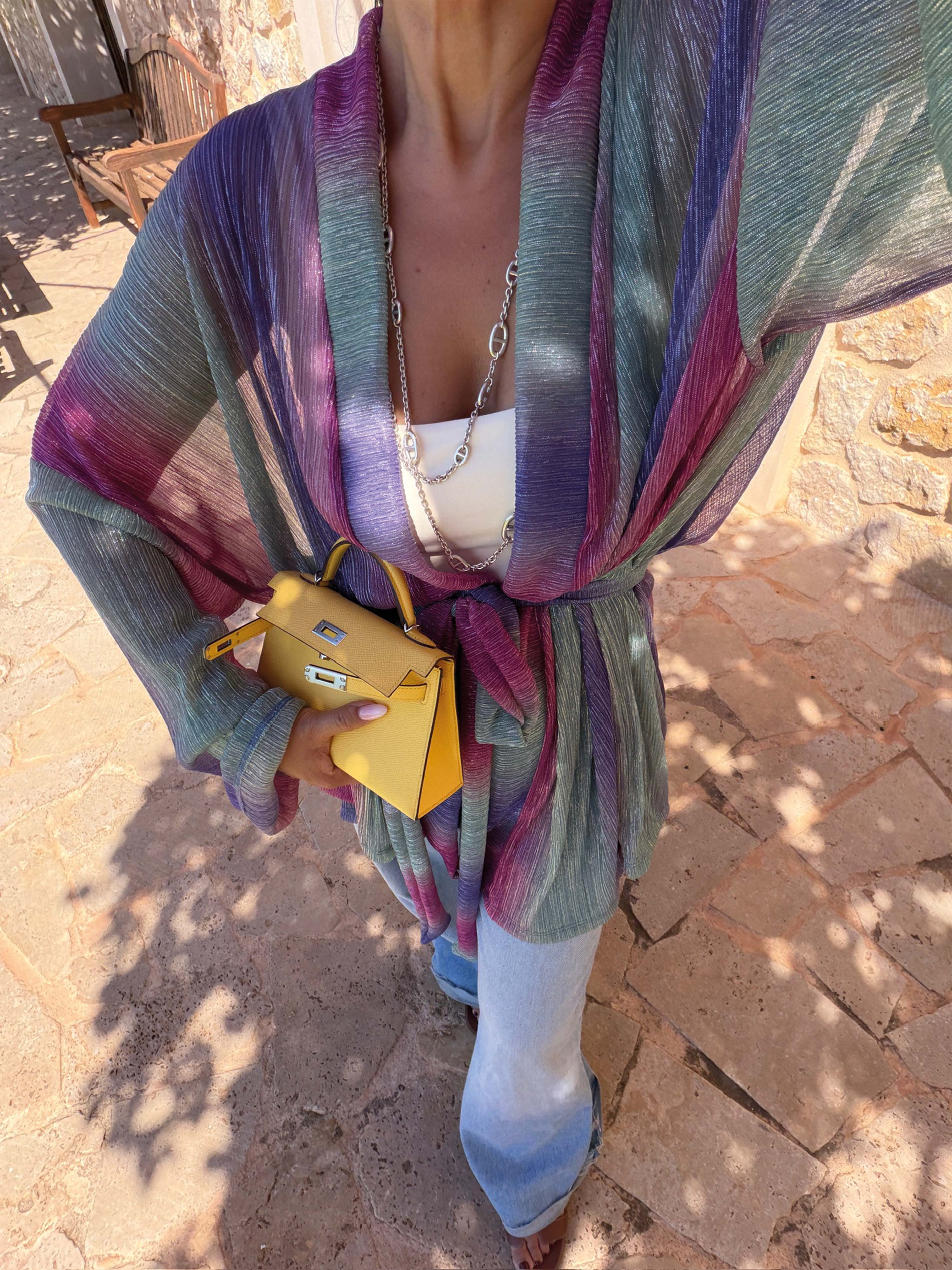 Wickel Kimono Jacke - LOTUS - Pink Moon