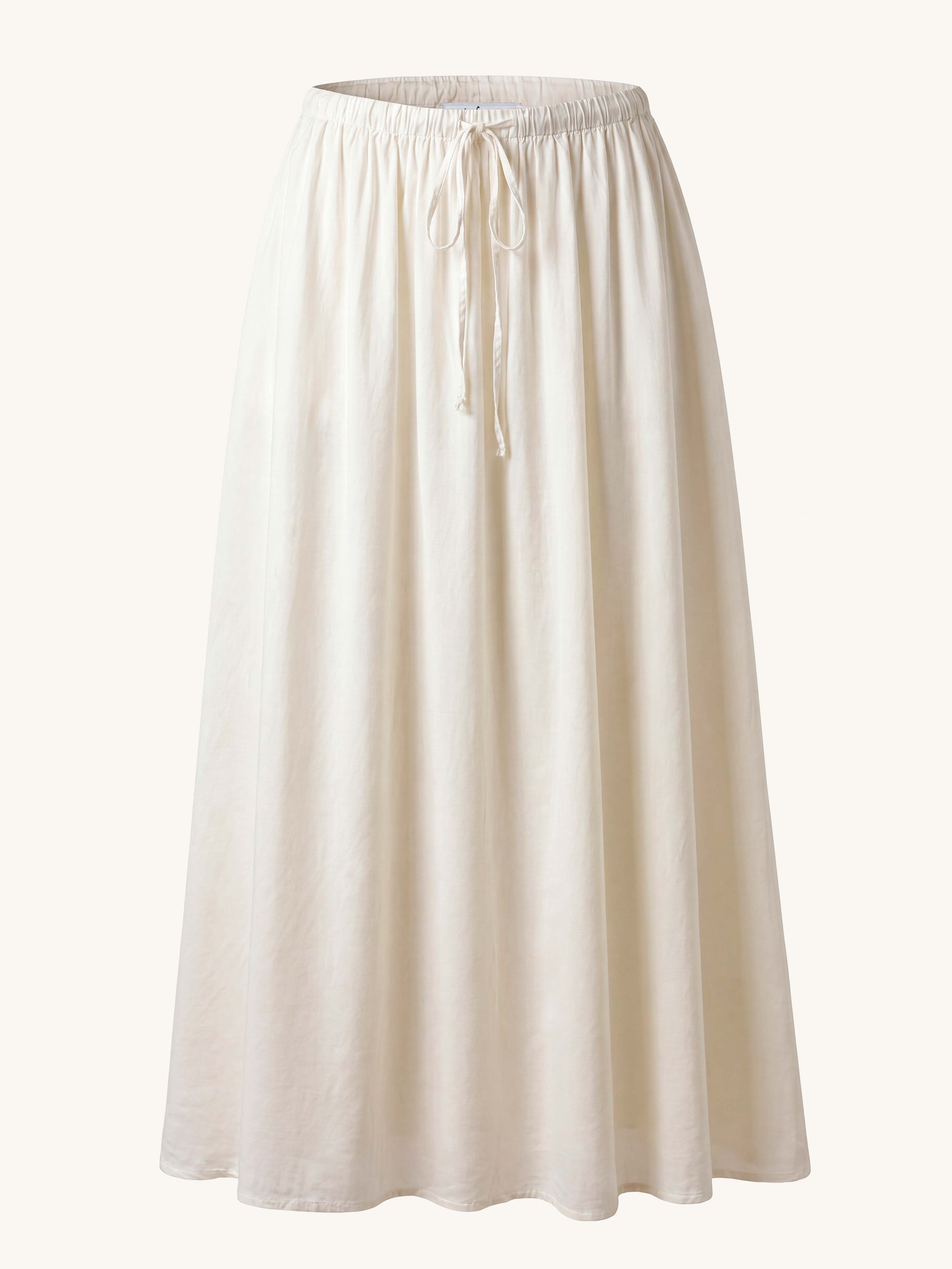 Viskose Rock - ELEGANCE - Creme