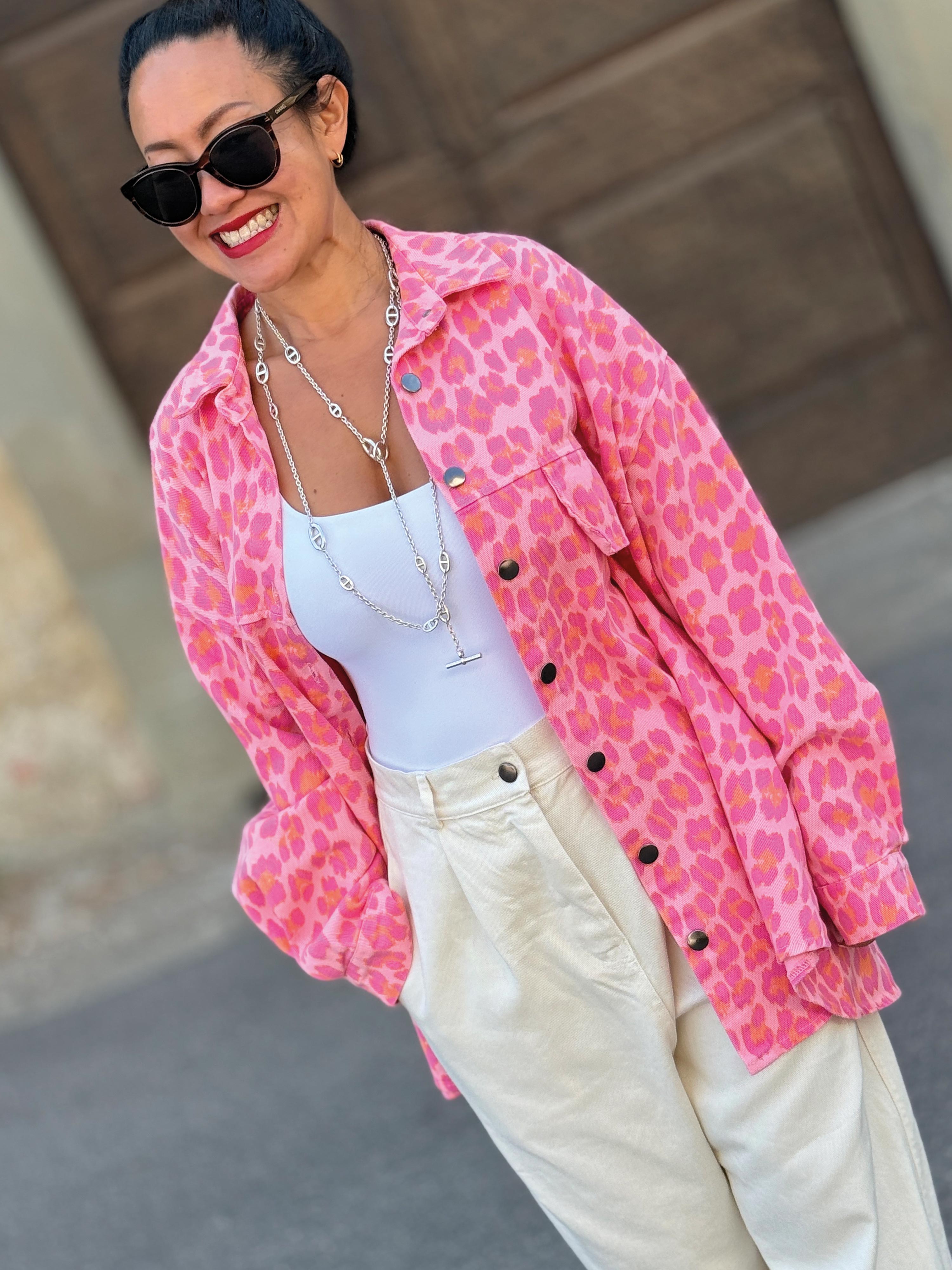 Denim Overshirt Jacke - Leo Juicy
