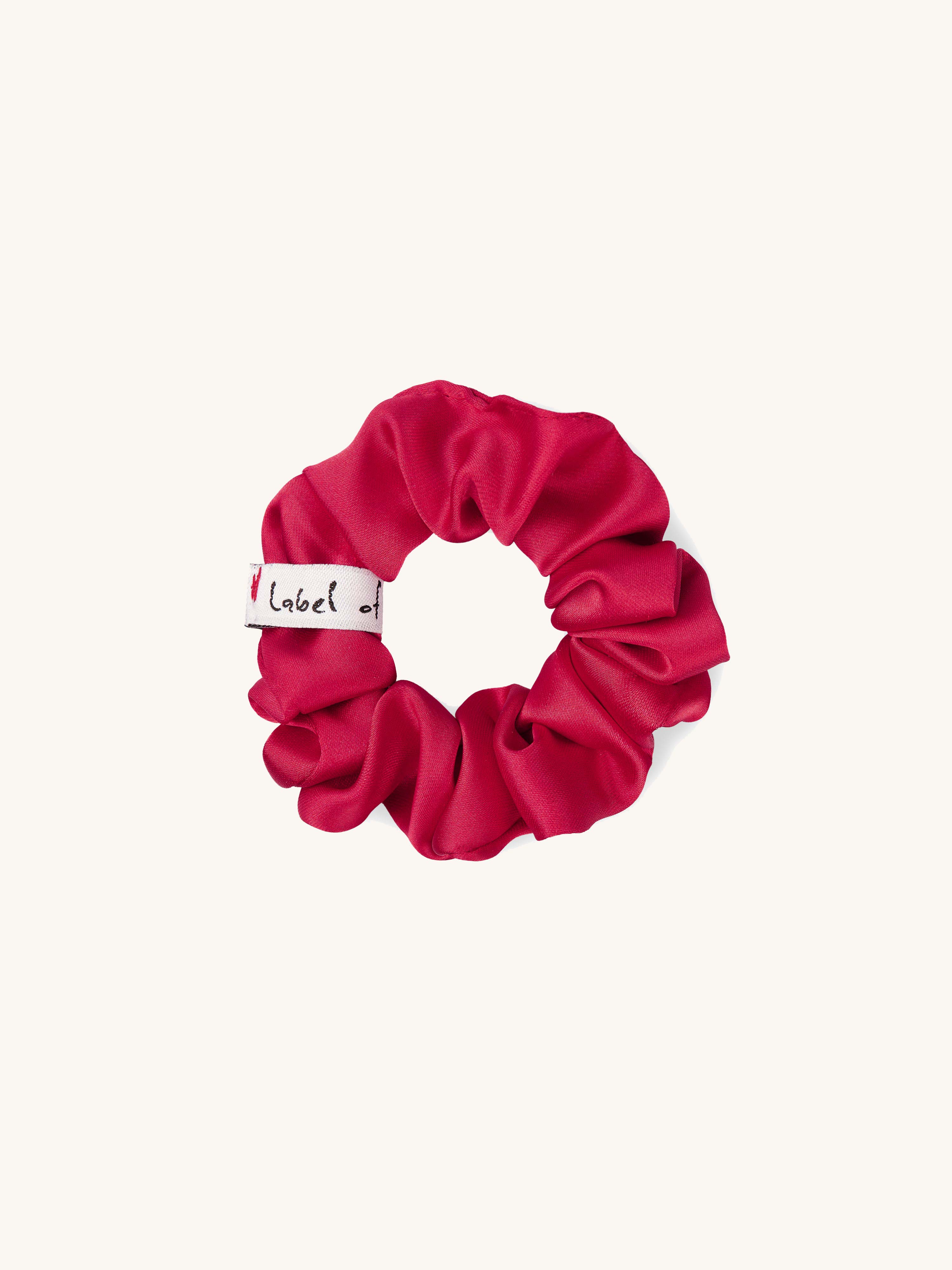 Haargummi - Scrunchie - Burgundy