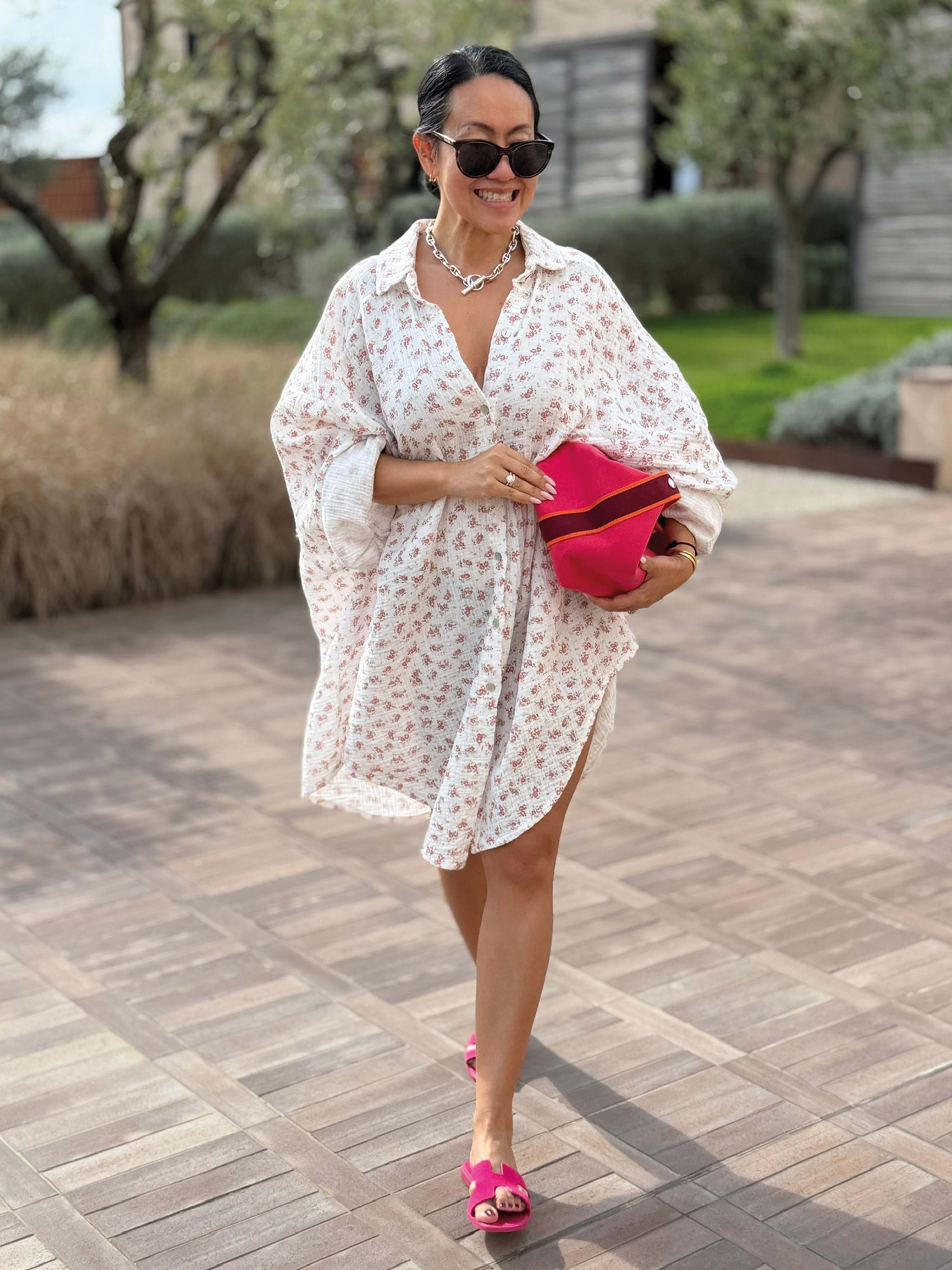 Musselin Long Oversize Bluse - Must Have - Bloomy