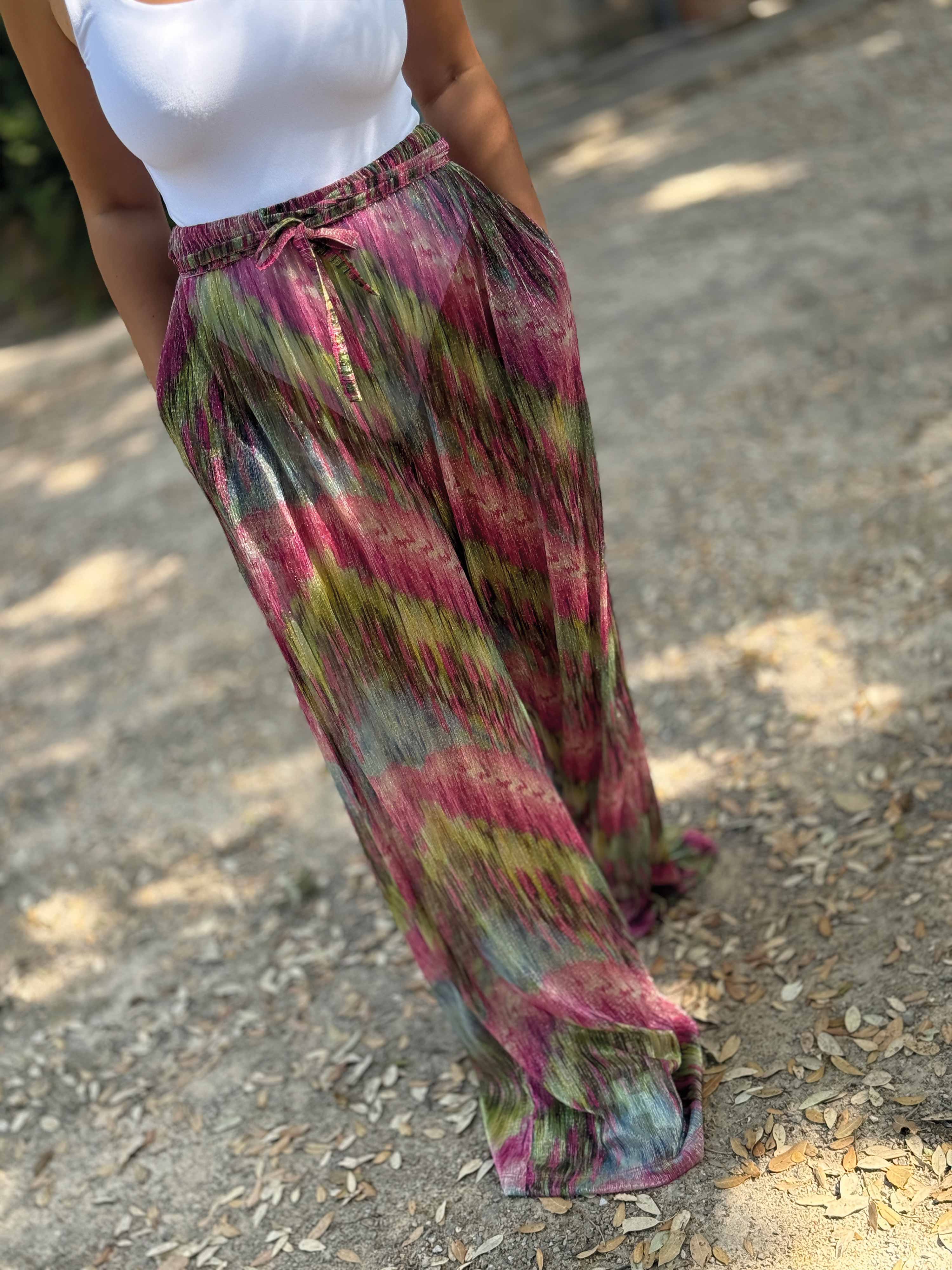 Palazzo Oversize Hose - LOTUS - Glow Pink Palazzo Oversize Hose - LOTUS - Glow Pink