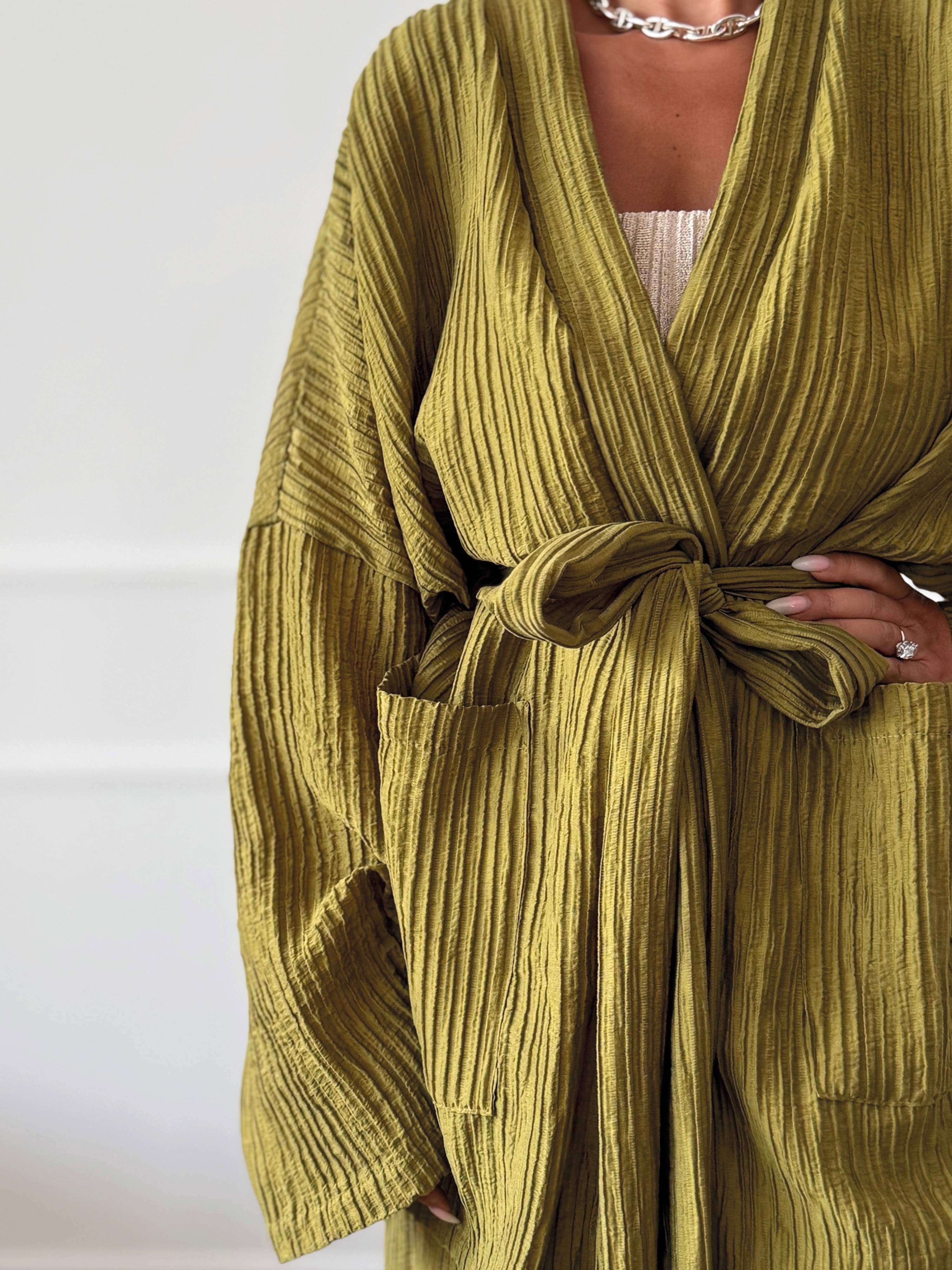 Wickel Kimono Jacke - NOA - Bamboo Wickel Kimono Jacke - NOA - Bamboo