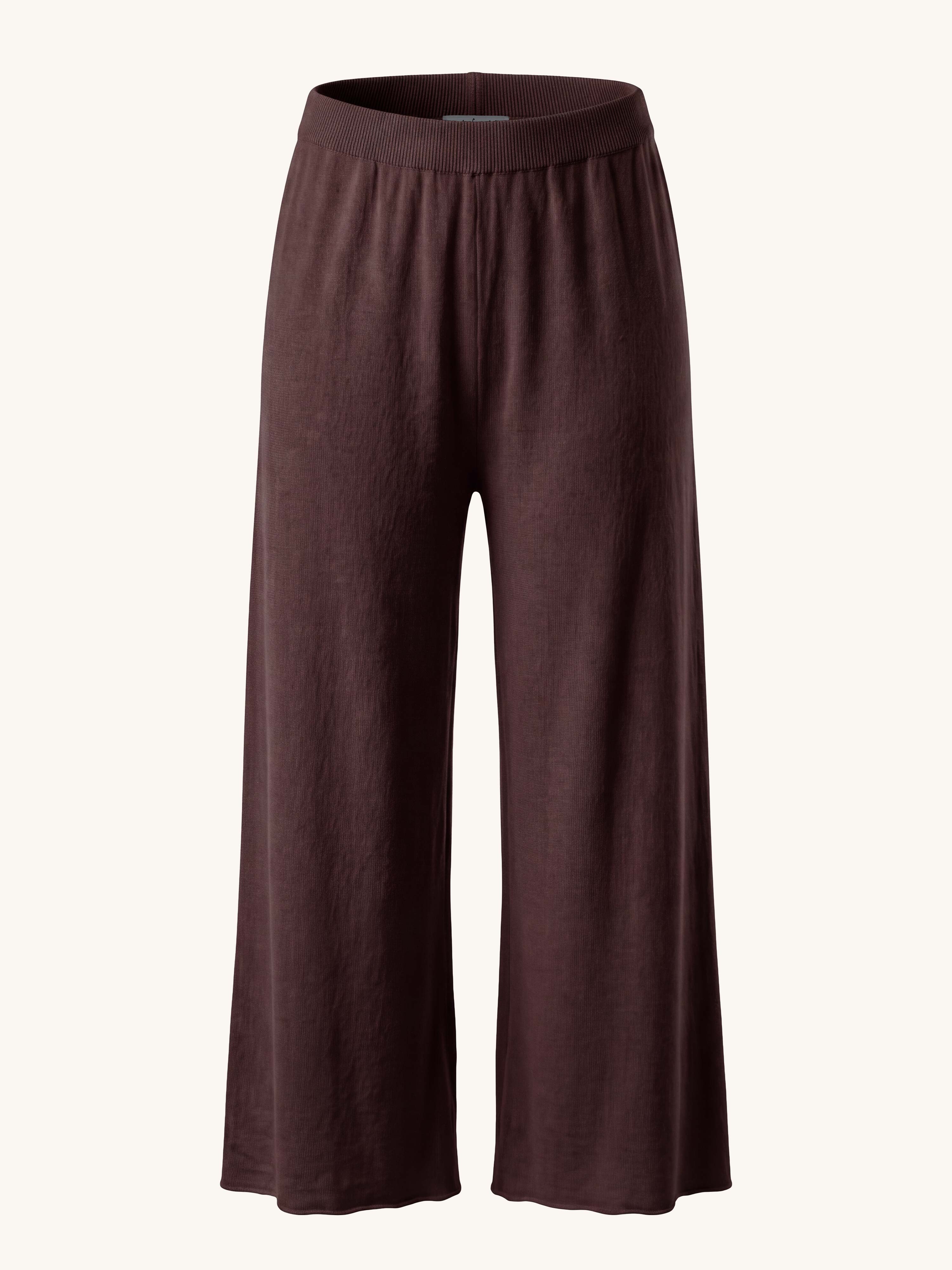 Viskose Strickhose - Toffee
