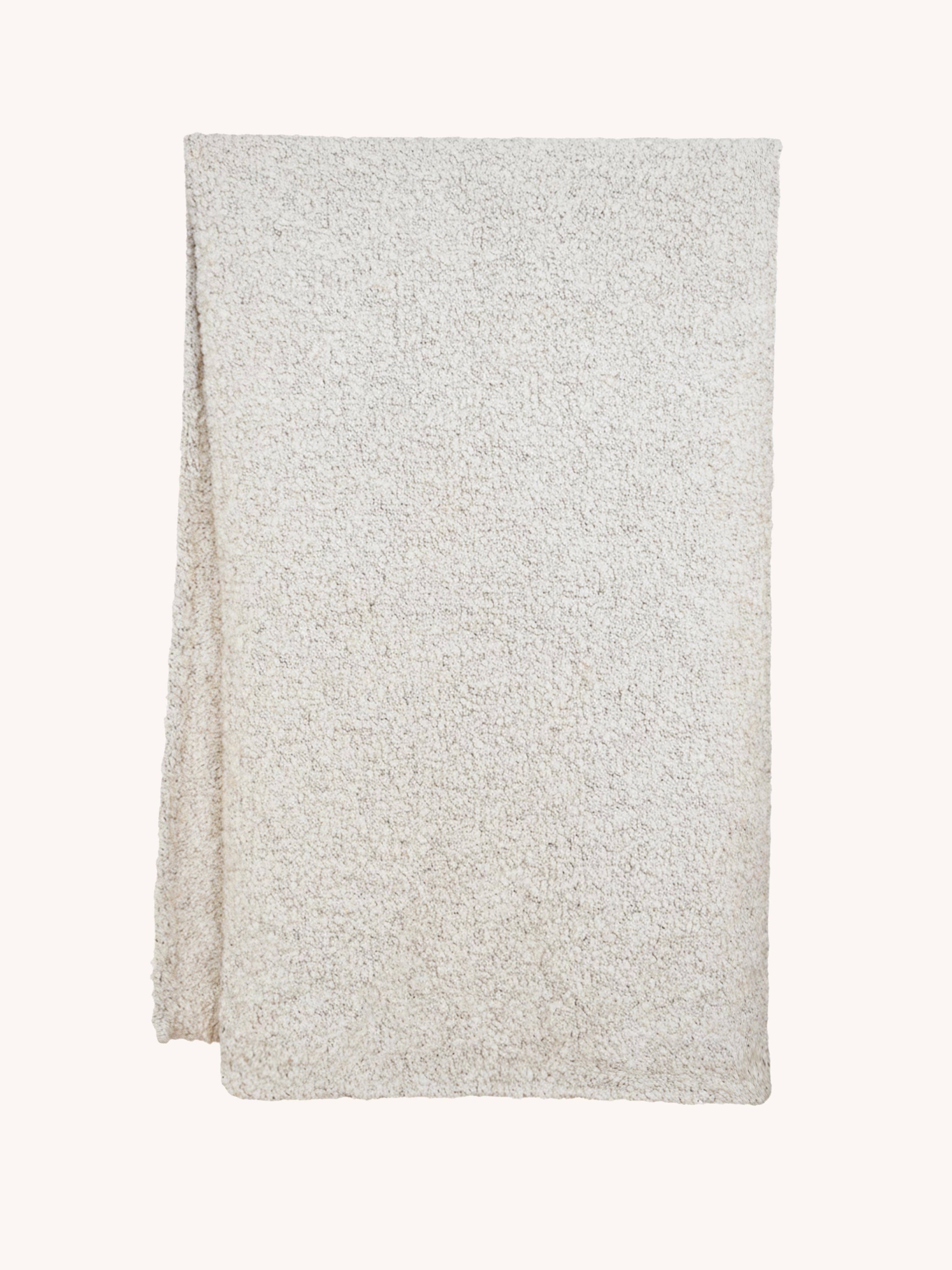 Bouclé Schal - Greige