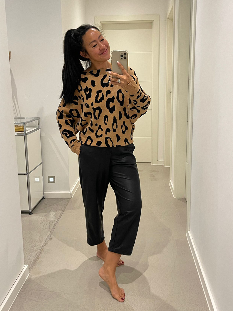 Pullover mit Fledermausärmeln - Leo Camel