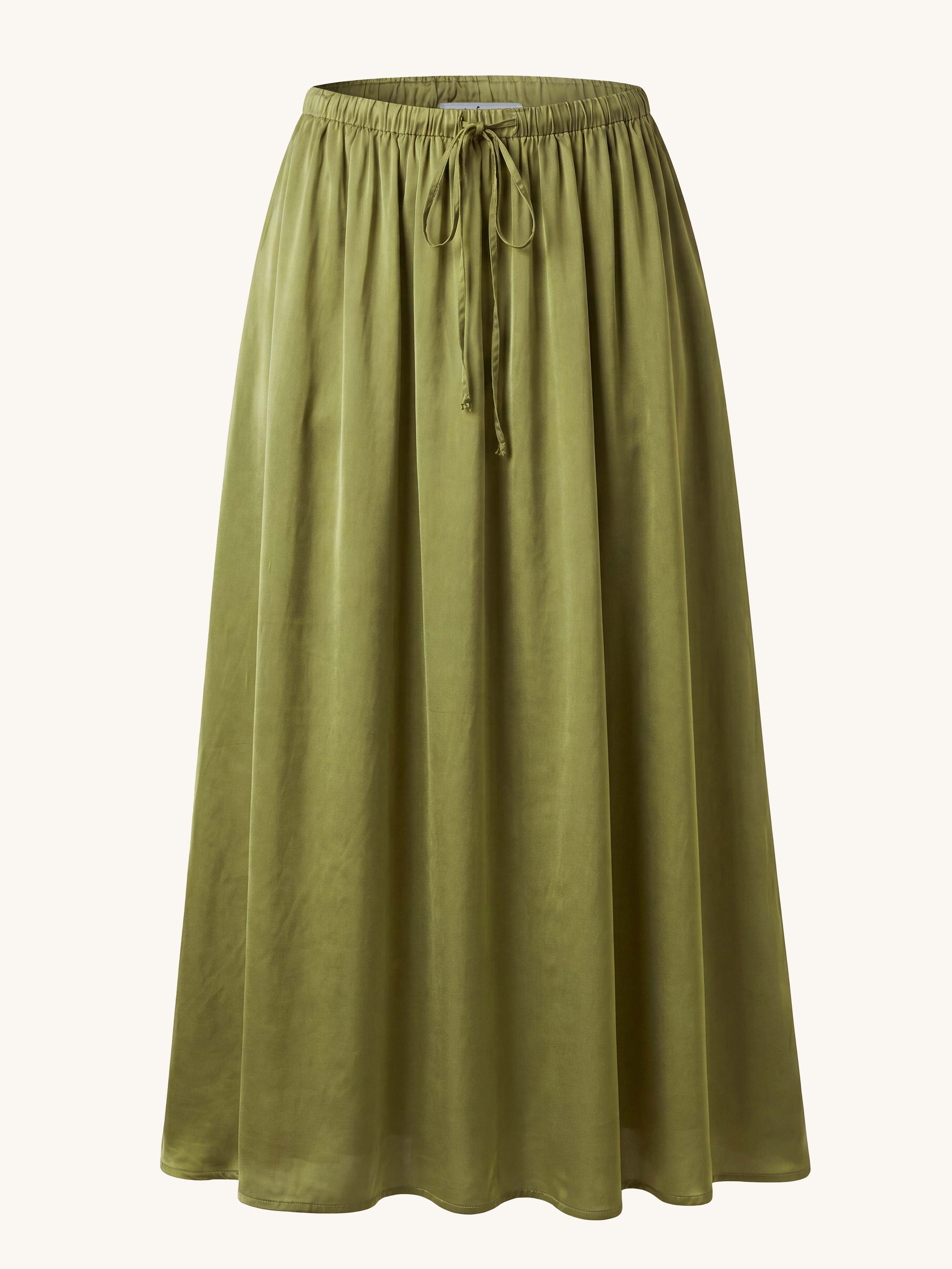 Viskose Rock - ELEGANCE - Olive