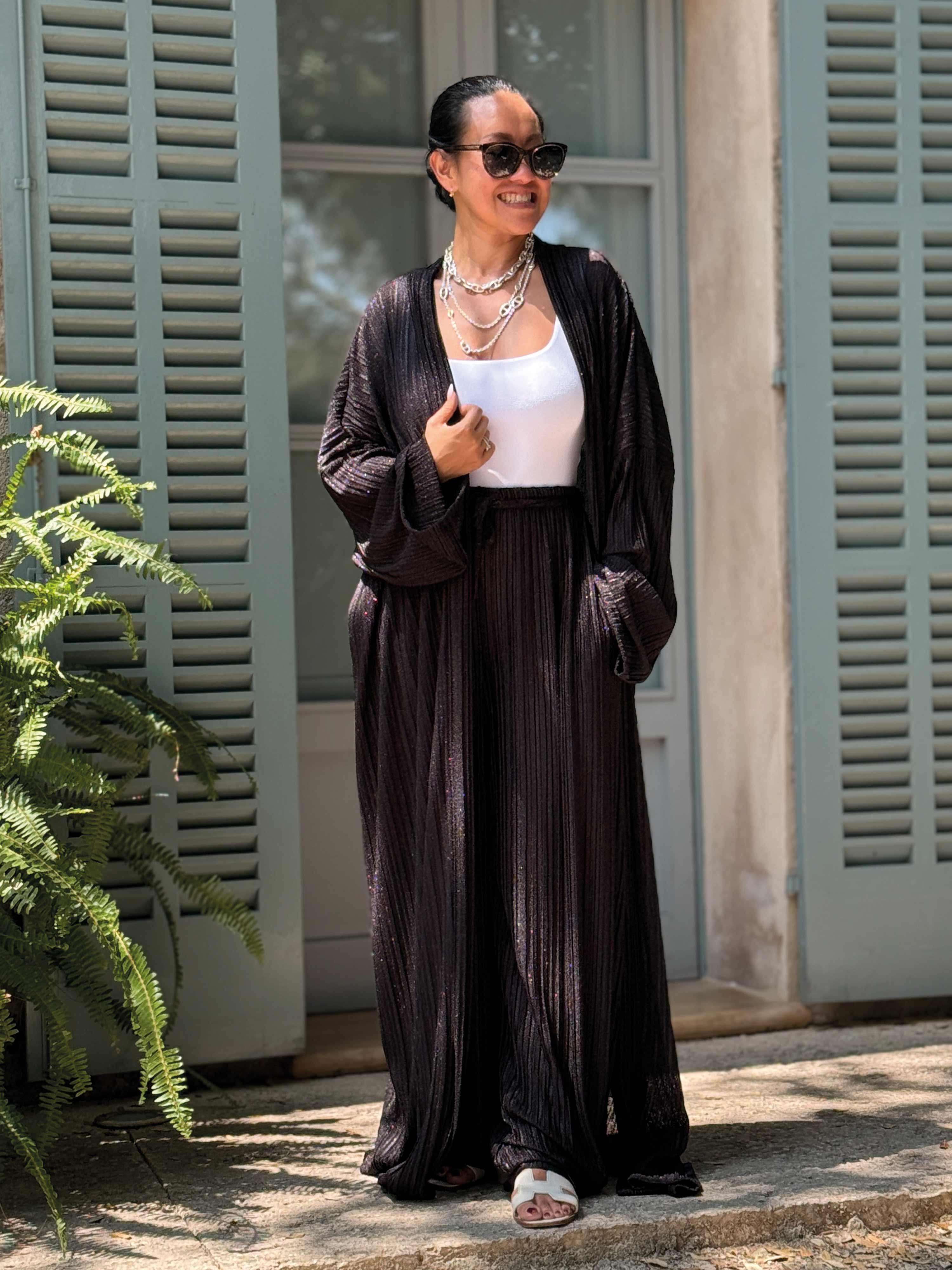 Palazzo Oversize Hose - GLAMOURÉ - Noir Palazzo Oversize Hose - GLAMOURÉ - Noir