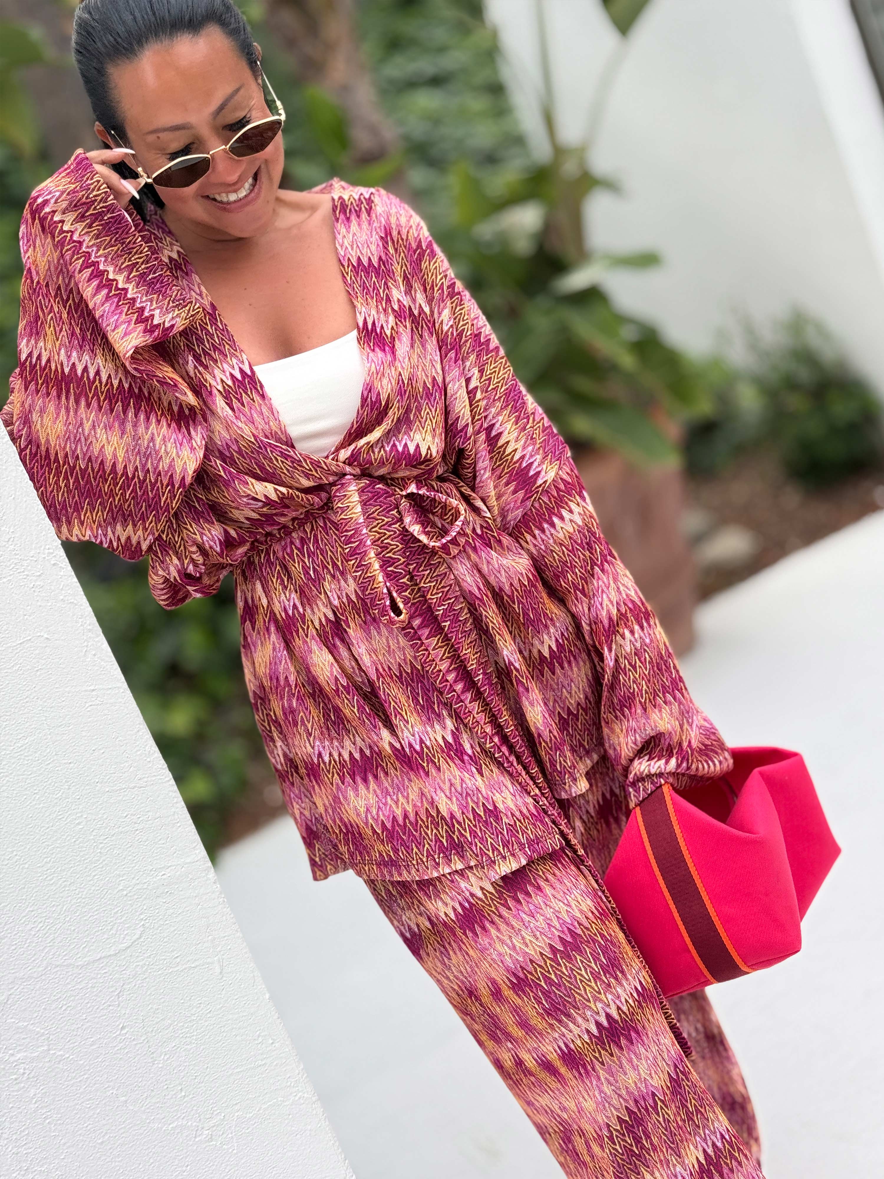 PRE ORDER: Wickel Kimono Jacke - IBIZA BREEZE - Velvet Sunset PRE ORDER: Wickel Kimono Jacke - IBIZA BREEZE - Velvet Sunset