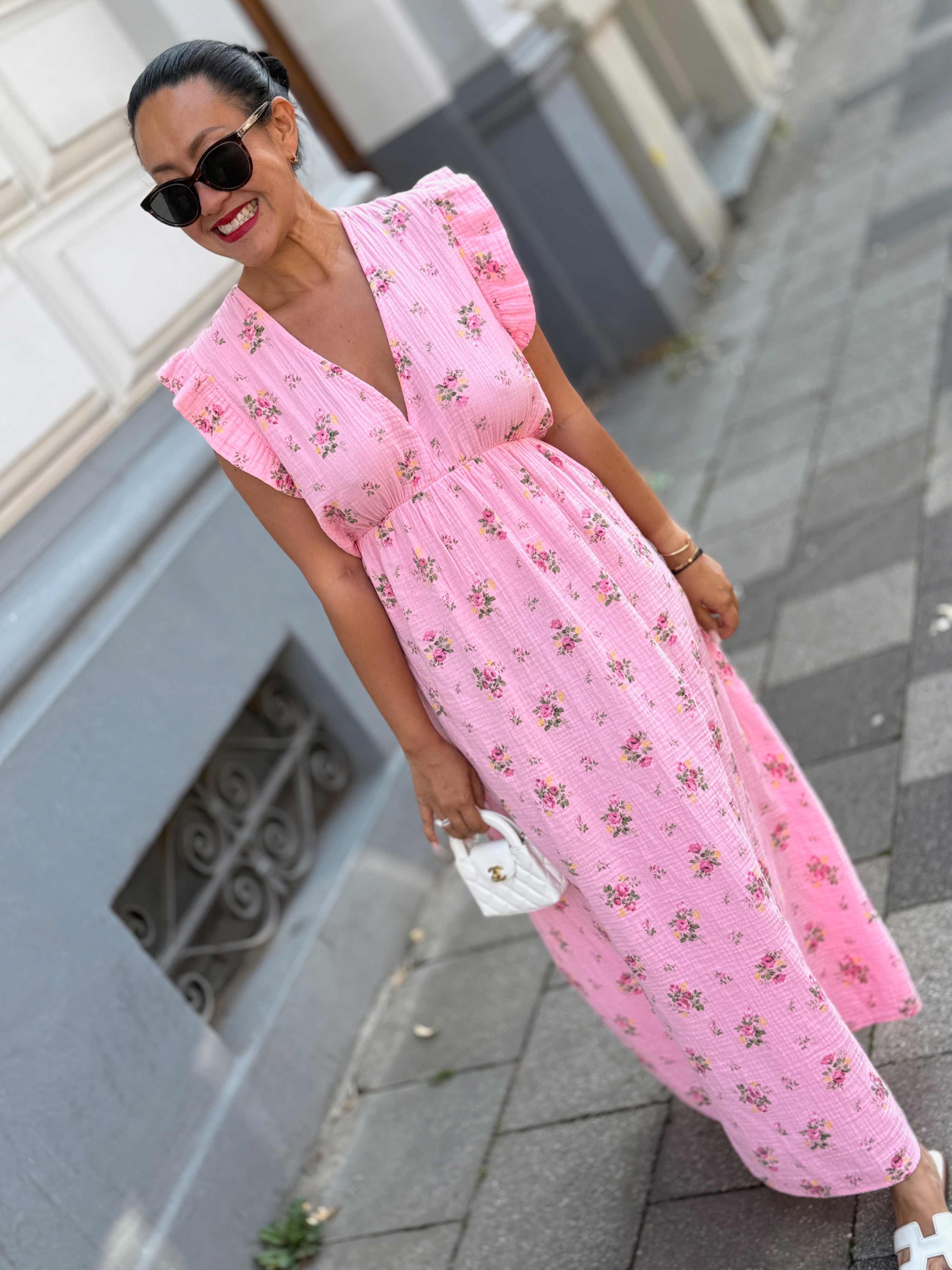 Musselin Kleid Soho - CURVY - Blossom Musselin Kleid Soho - CURVY - Blossom